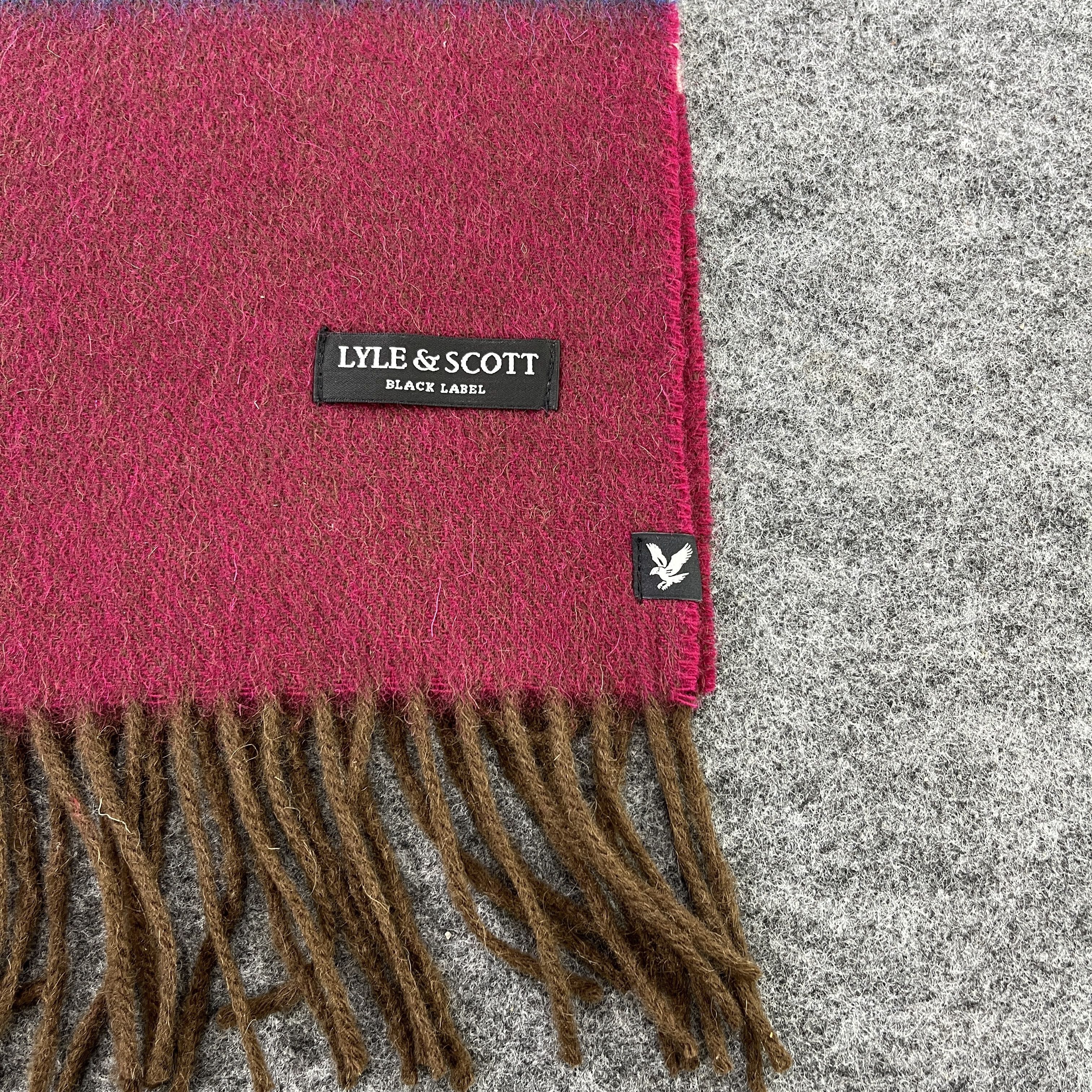 Lyle & Scott × Vintage Lyle & Scott Scarf / Muffler / Neckwear T760 Size ONE SIZE - 8 Thumbnail