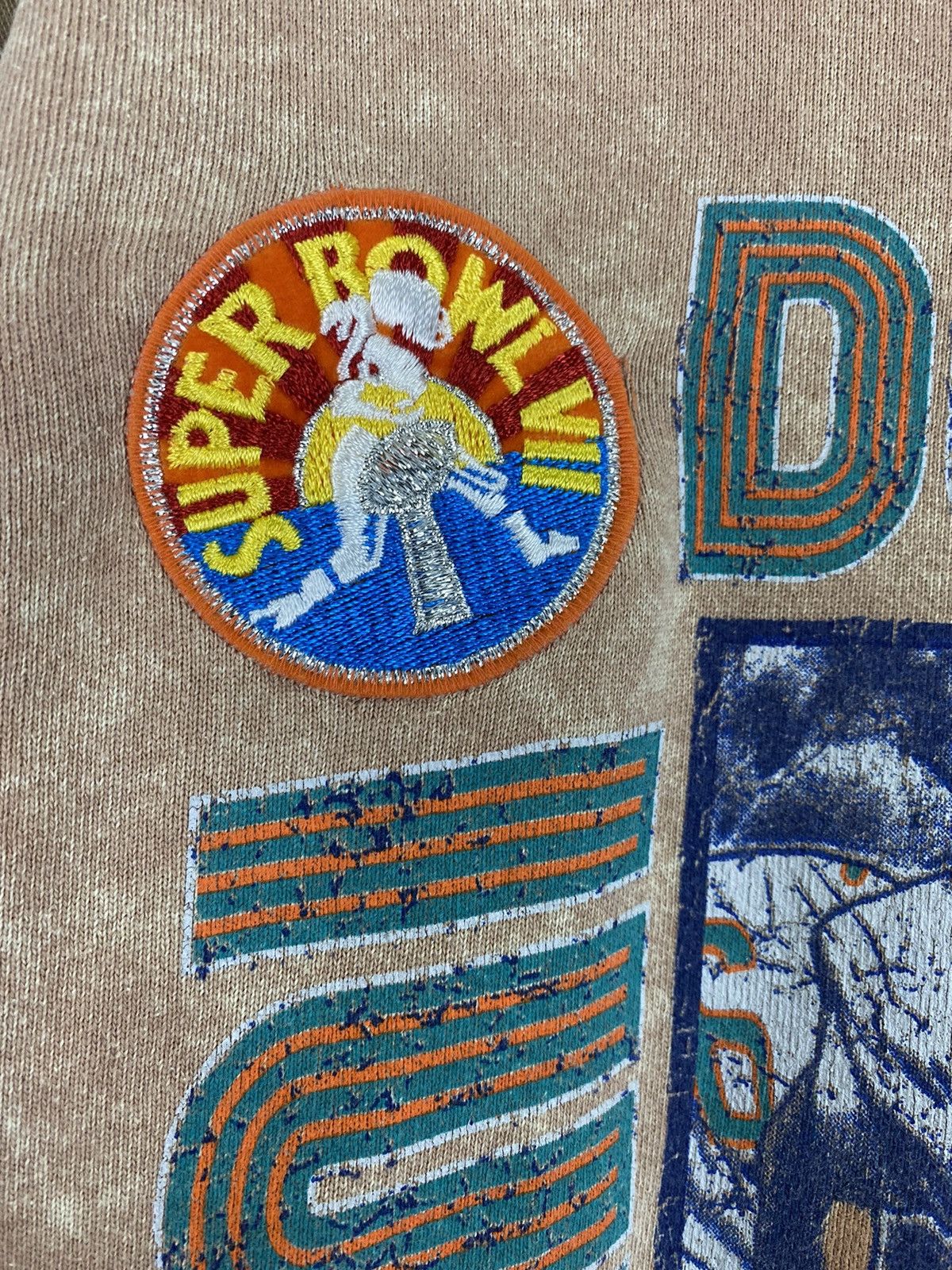 Nutmeg × Vintage Vintage 1973 Miami Dolphins Champions Sweatshirt Size US XL / EU 56 / 4 - 6 Thumbnail