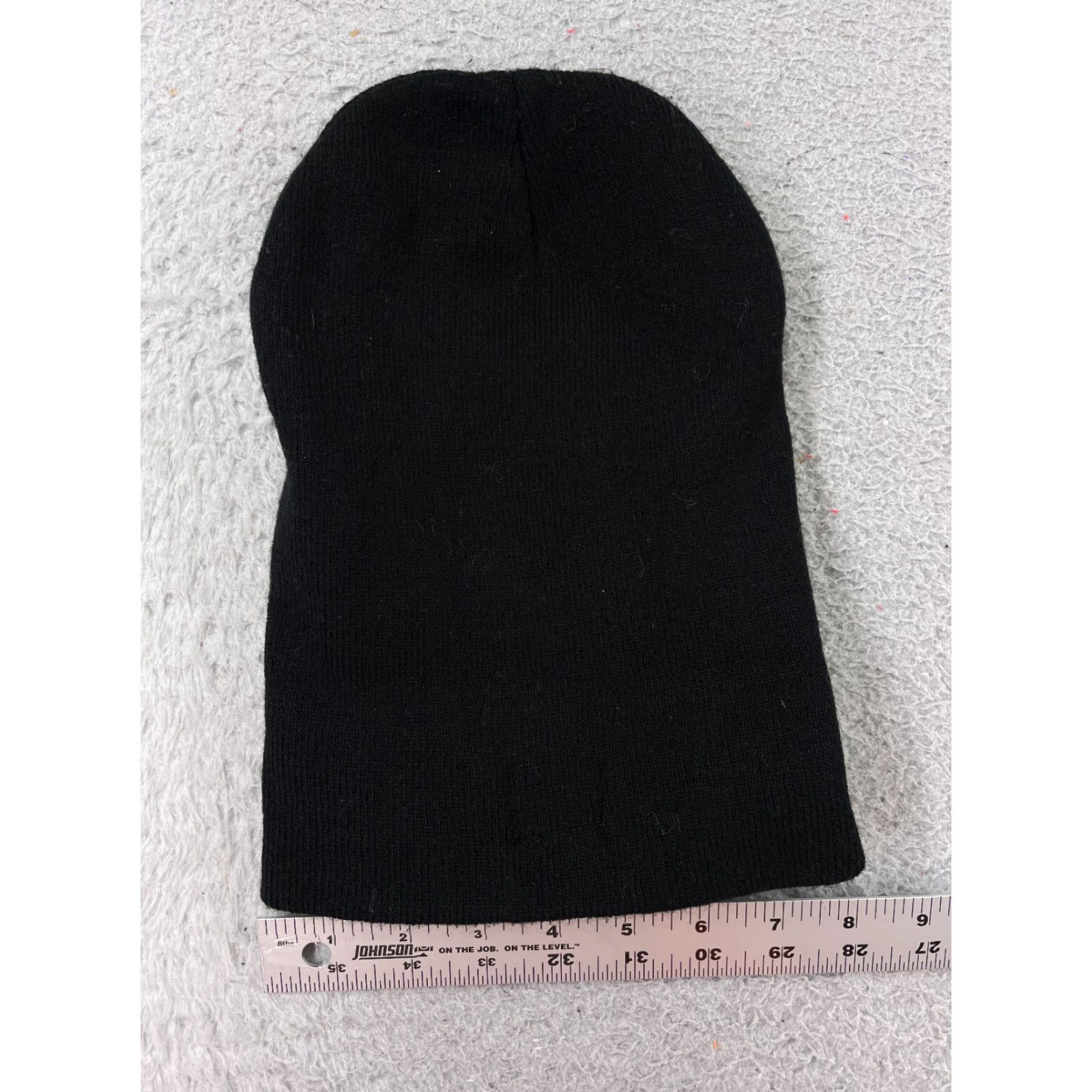Vintage Night Scout Night Scope Beanie Hat One Size Black Knit Lined LED USB Rechargeable Camping Hunting Logo Beanie Mens Size ONE SIZE - 3 Thumbnail