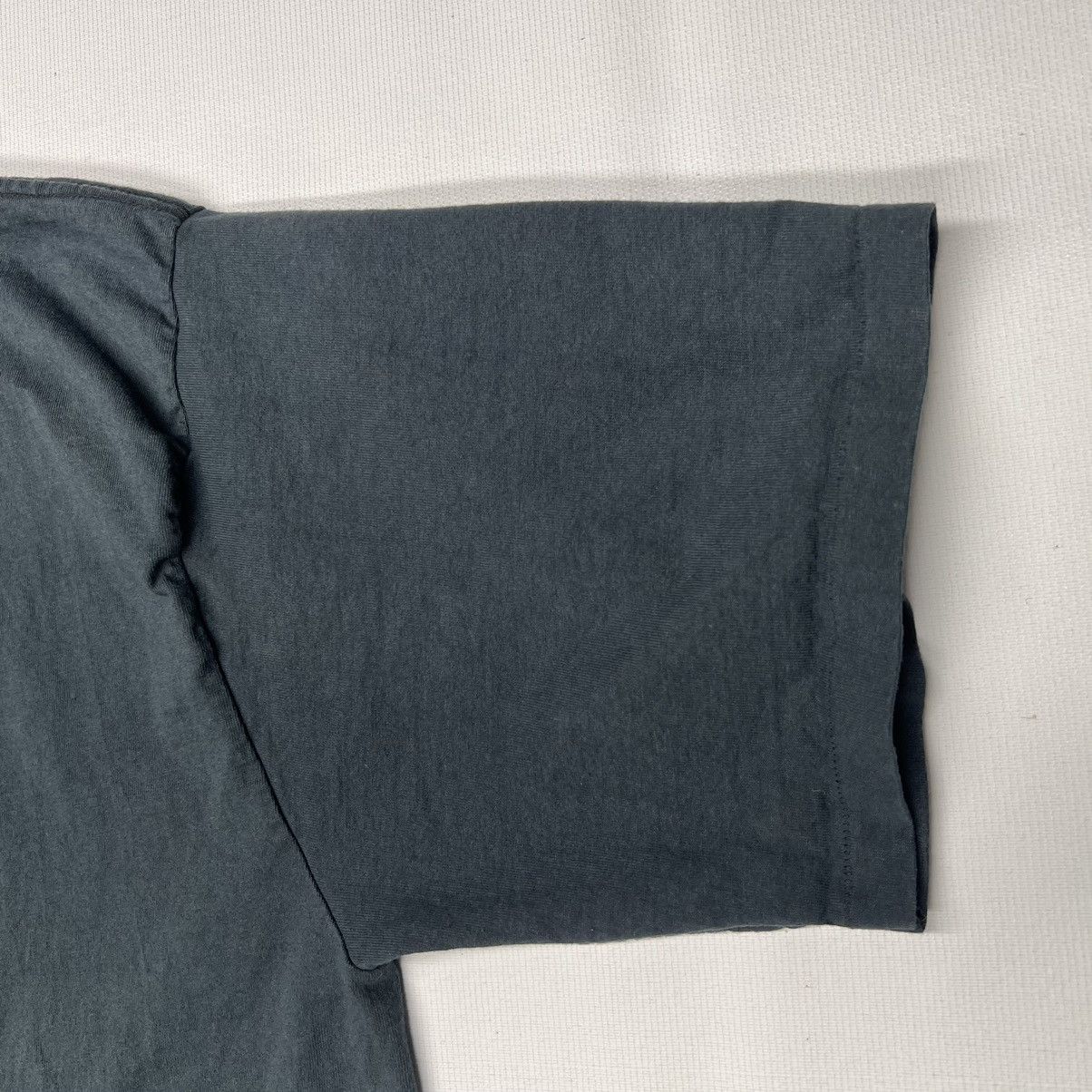 Vintage VTG National Mills Tee Shirt Grey Single Stitch Faded Washed Size US XL / EU 56 / 4 - 9 Thumbnail