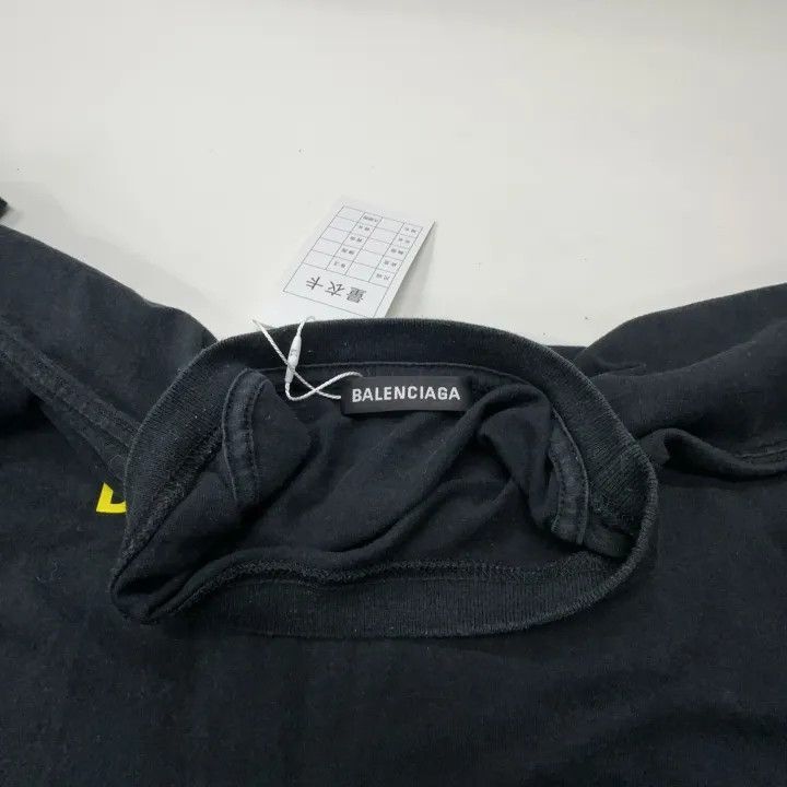 Balenciaga Balenciaga Balenciaga Classic Logo Print Short Sleeve TShi Size US S / EU 44-46 / 1 - 1 Thumbnail