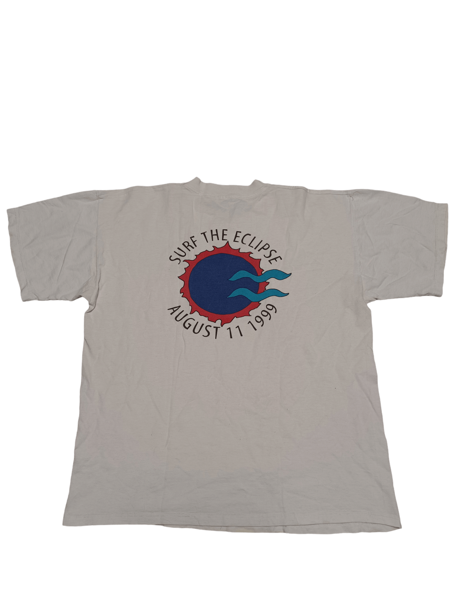 Vintage 1999 SURF THE ECLIPSE VINTAGE TOTALITY TEE Size US L / EU 52-54 / 3 - 1 Thumbnail