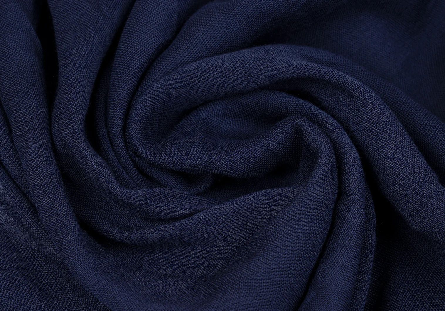 Yohji Yamamoto Yohji Yamamoto Bamboo Nylon Fringe Stole Navy Size ONE SIZE - 5 Thumbnail
