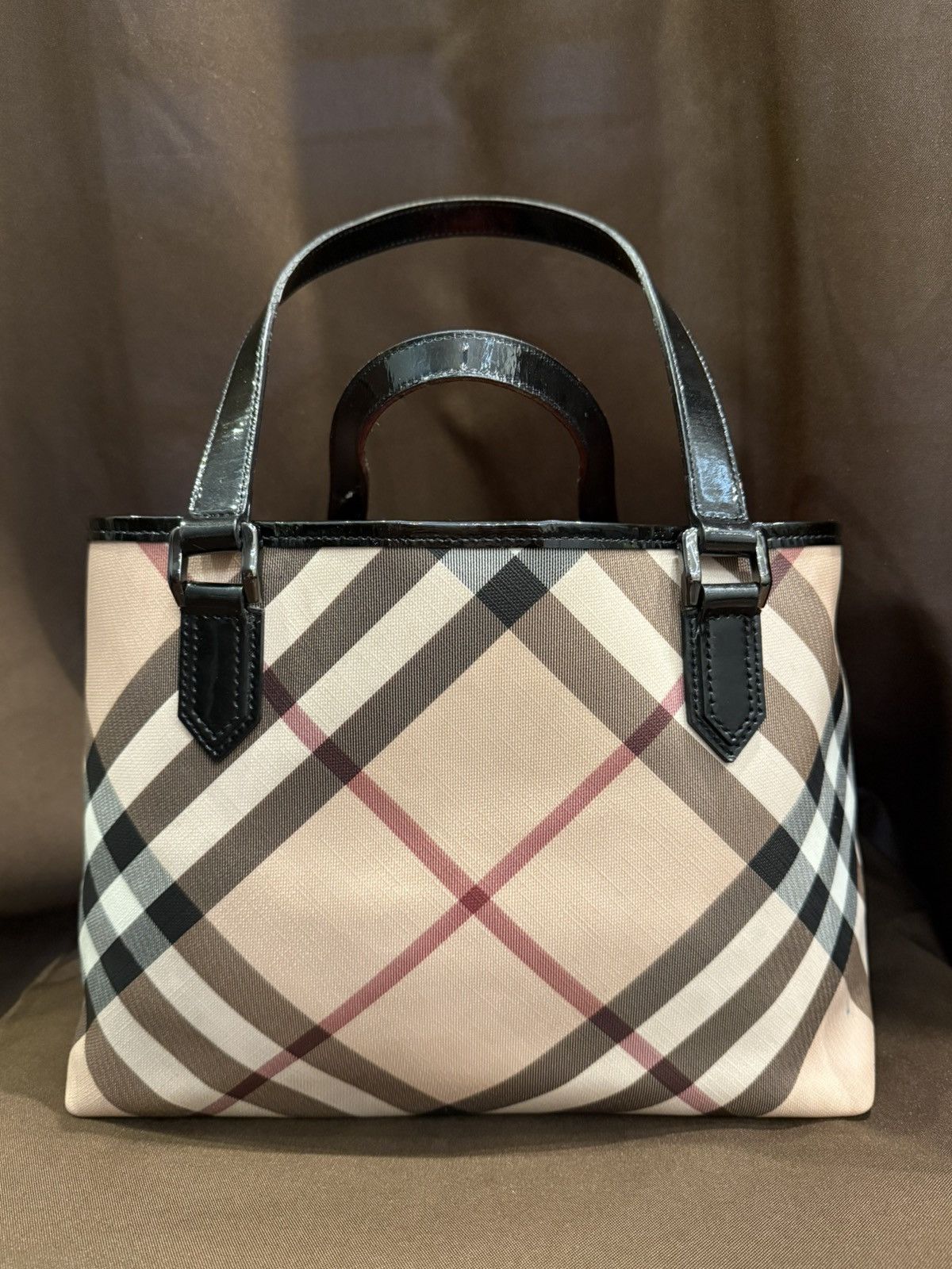 Burberry Burberry Nova Check Women’s Shoulder Tote Bag Shopper Dior Size ONE SIZE - 1 Thumbnail