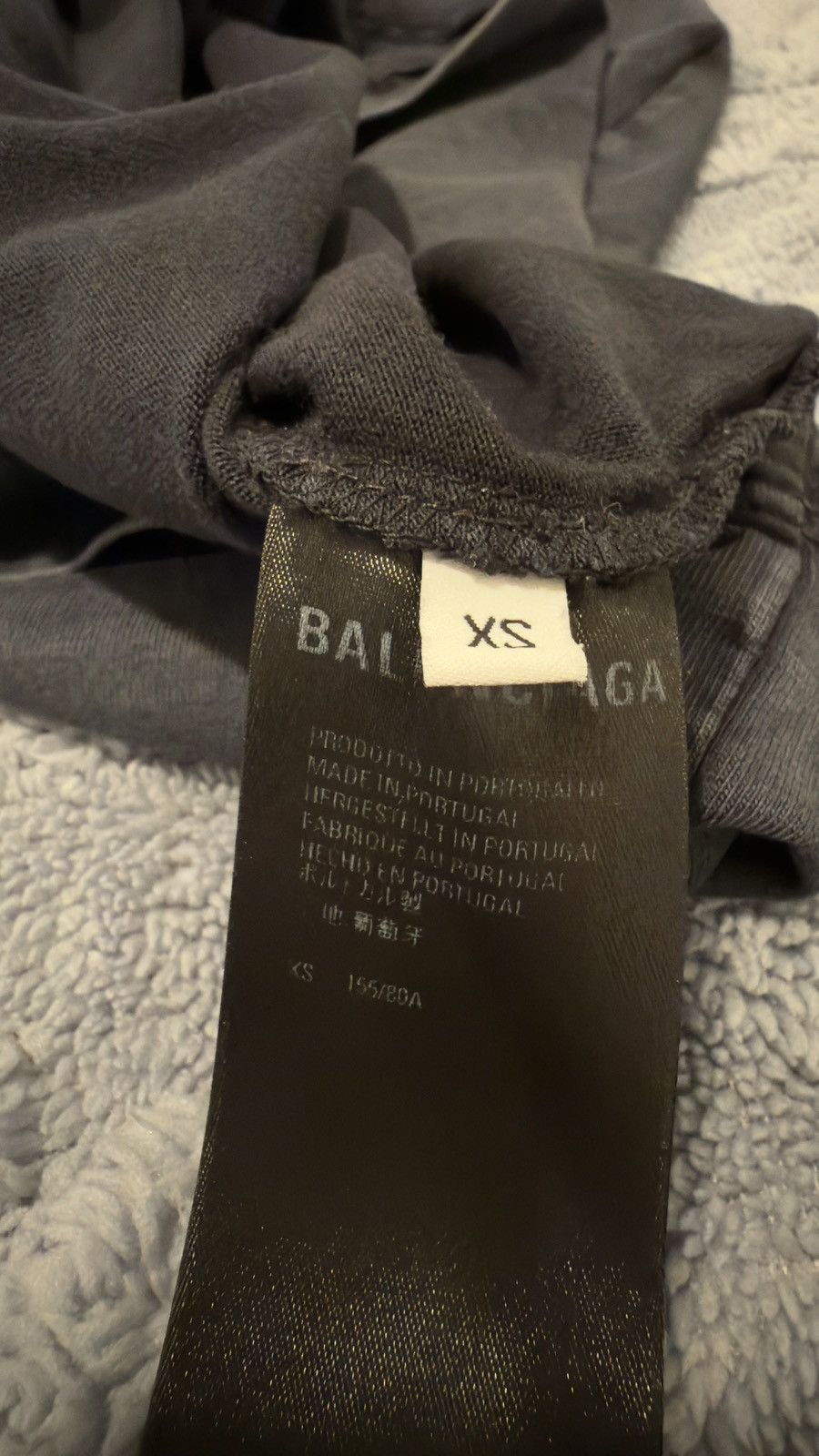 Balenciaga Balenciaga MAISON FONDEE EN 1917 Tee Black Orange and White Size XS / US 0-2 / IT 36-38 - 8 Thumbnail
