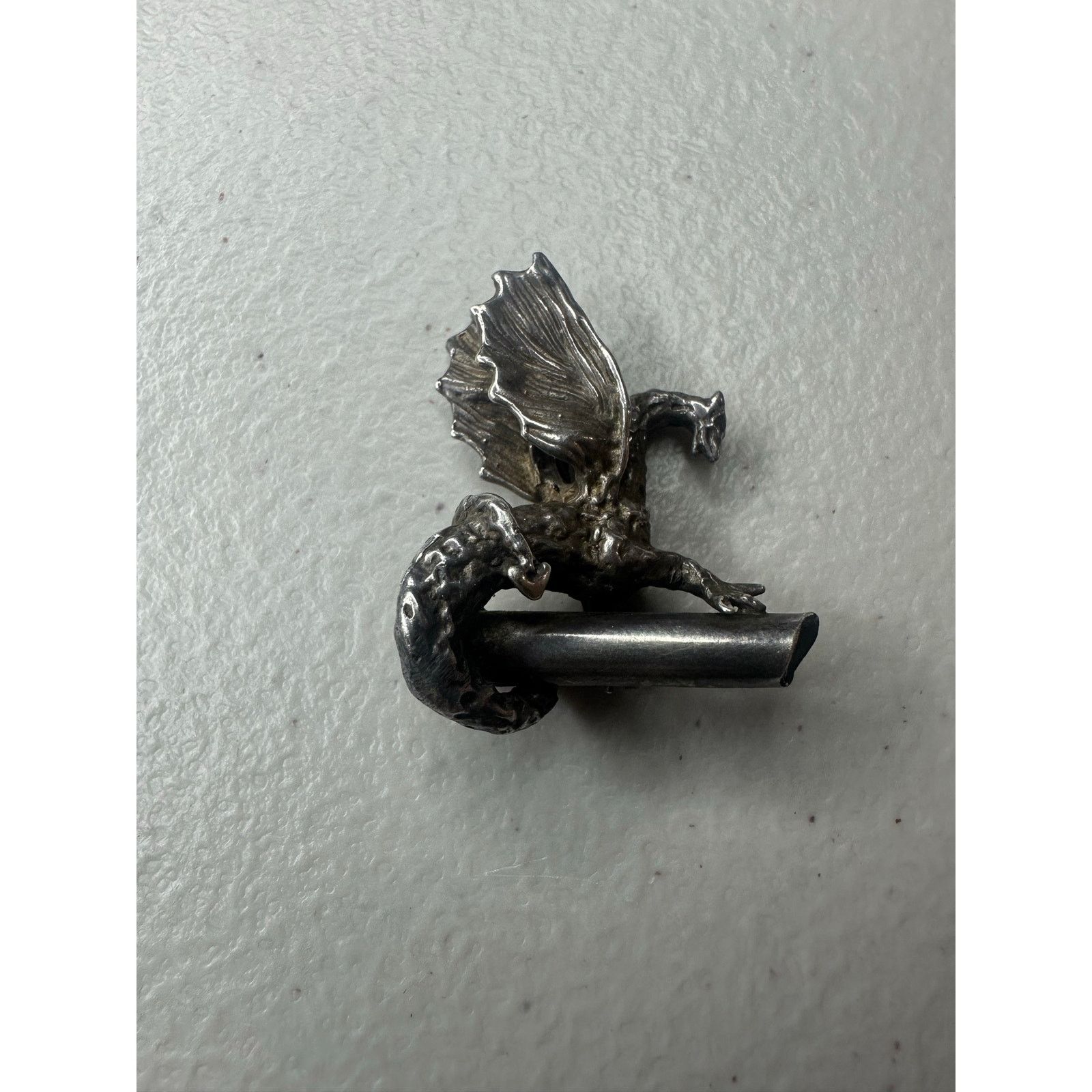 & Other Stories 925 Silver Dragon Pendant GothicMedieval Fantasy Collectible Size ONE SIZE - 2 Thumbnail