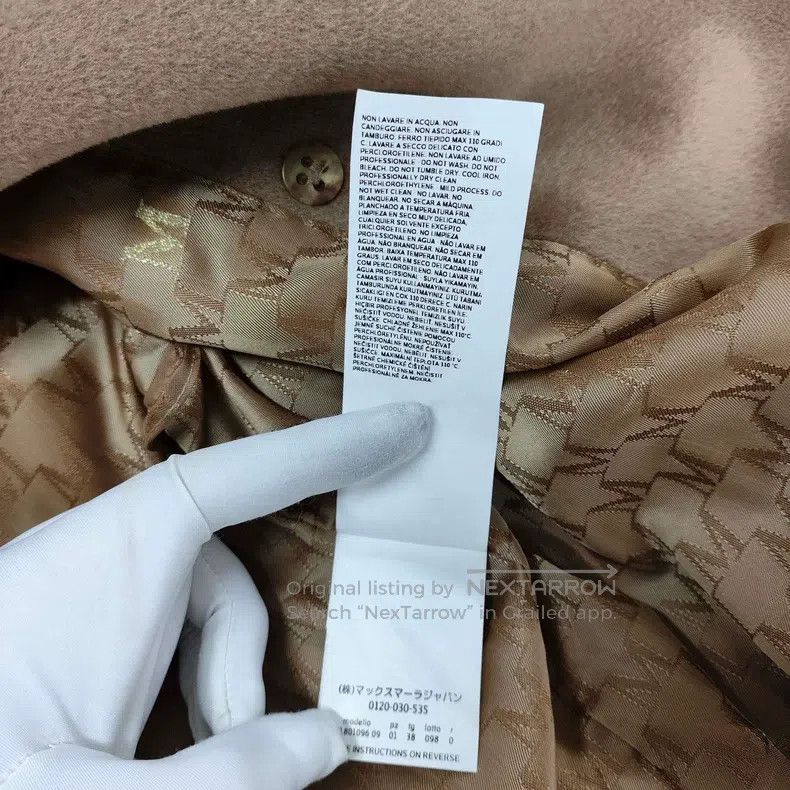 Max Mara Max Mara Cashmere Coat Size S / US 4 / IT 40 - 6 Thumbnail