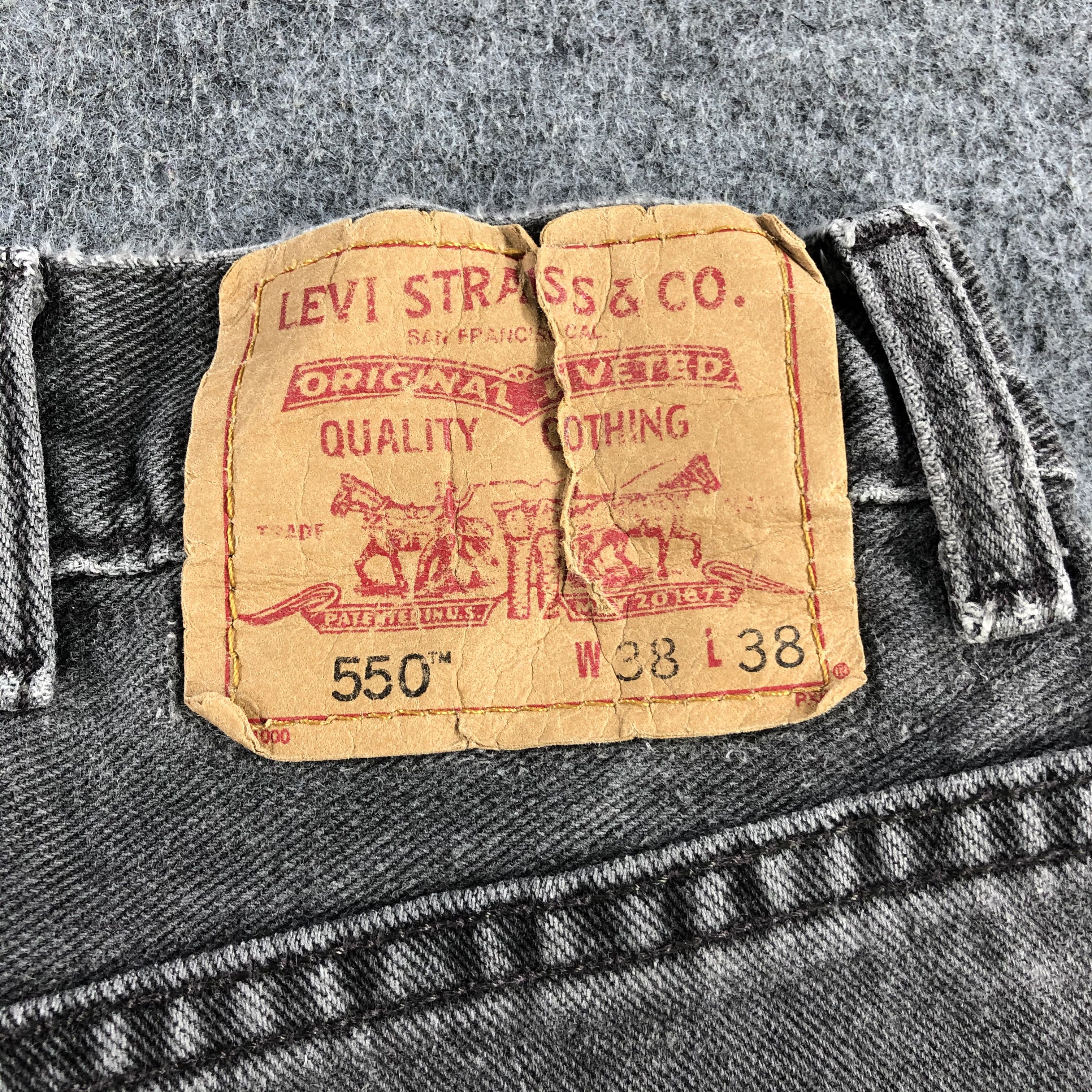 Levi's Vintage Levis 550 Earth Tone Jeans-J2097 Size US 36 / EU 52 - 5 Thumbnail