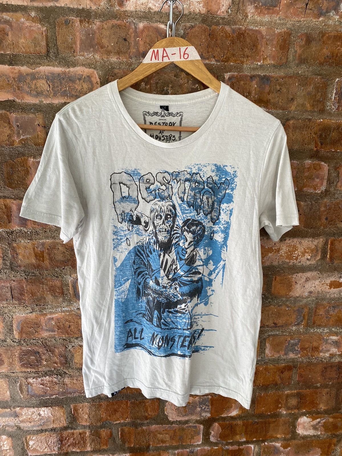 Hysteric Glamour 🔥SS06 Hysteric x Destroy all monster tee Size US S / EU 44-46 / 1 - 2 Thumbnail