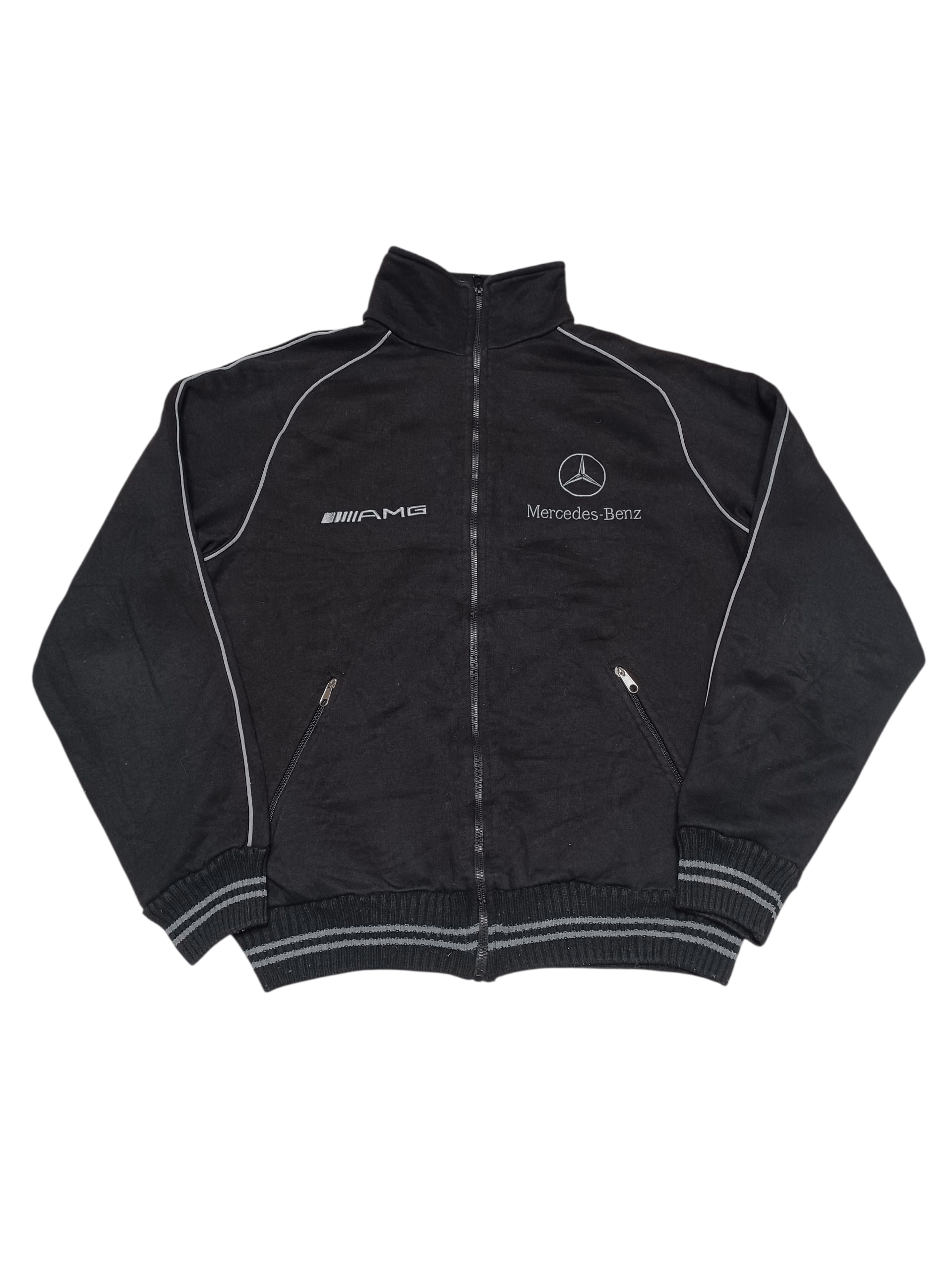 Mercedes-Benz MERCEDES BENZ AMG RACING VINTAGE TRACK JACKET Size US L / EU 52-54 / 3 - 1 Thumbnail
