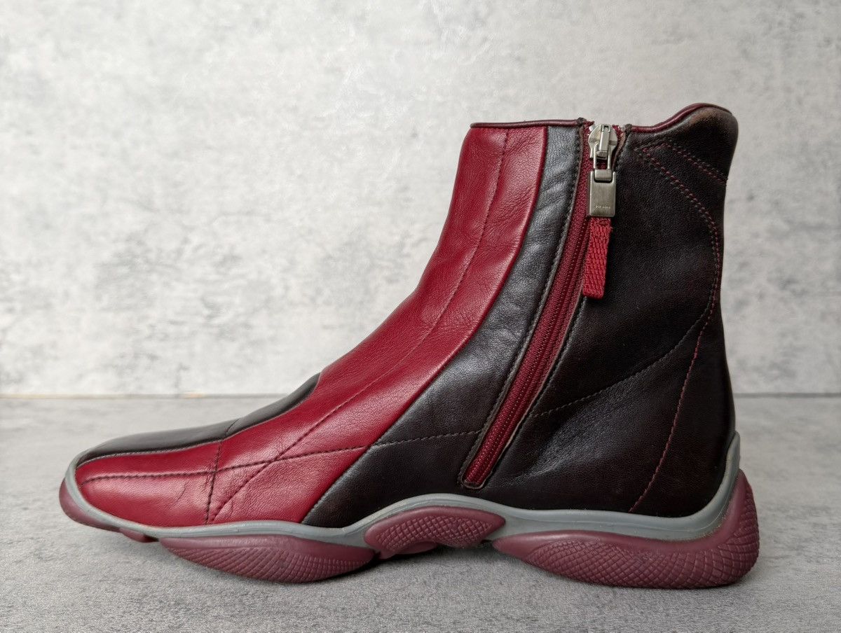 Prada PRADA SPORT - LUNA ROSSA 2000s HIGH-TOP LEATHER Size US 8 / IT 38 - 5 Thumbnail