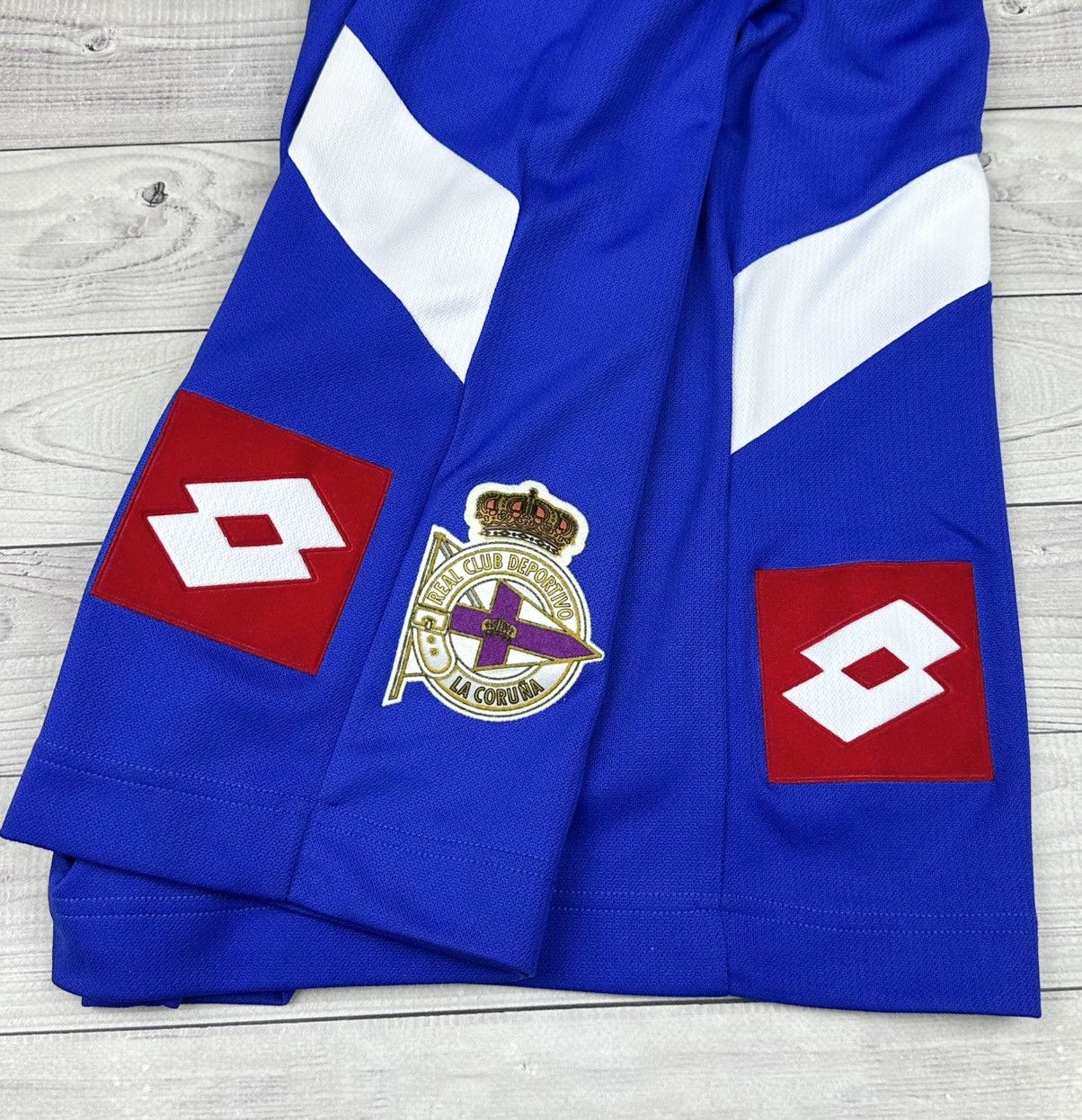 Other Deportivo La Coruna Shorts Size Large Authentic VGC Lotto Size US 34 / EU 50 - 2 Thumbnail