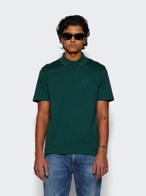 Givenchy o1mle0226 Classic Fit Polo Shirt in Green Size US XXL / EU 58 / 5 - 3 Thumbnail
