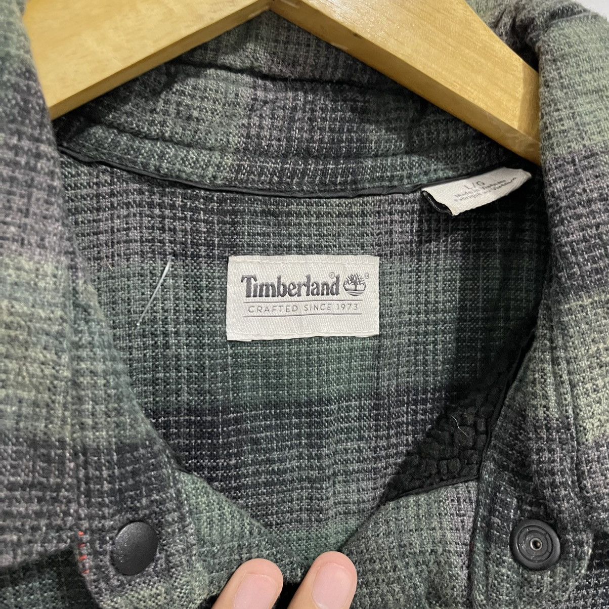 Timberland Timberland Plaid Flannel Sherpa Long Sleeve Shirt Size US L / EU 52-54 / 3 - 4 Thumbnail