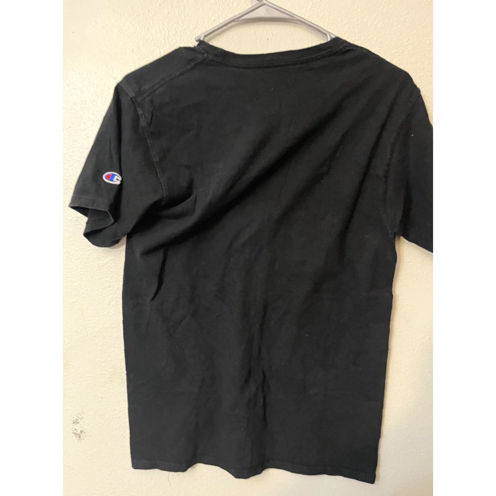 Champion VINTAGE Champion T-shirt Men Small Black logo Tee Short Sleeve Pullover Crew Size US S / EU 44-46 / 1 - 2 Thumbnail