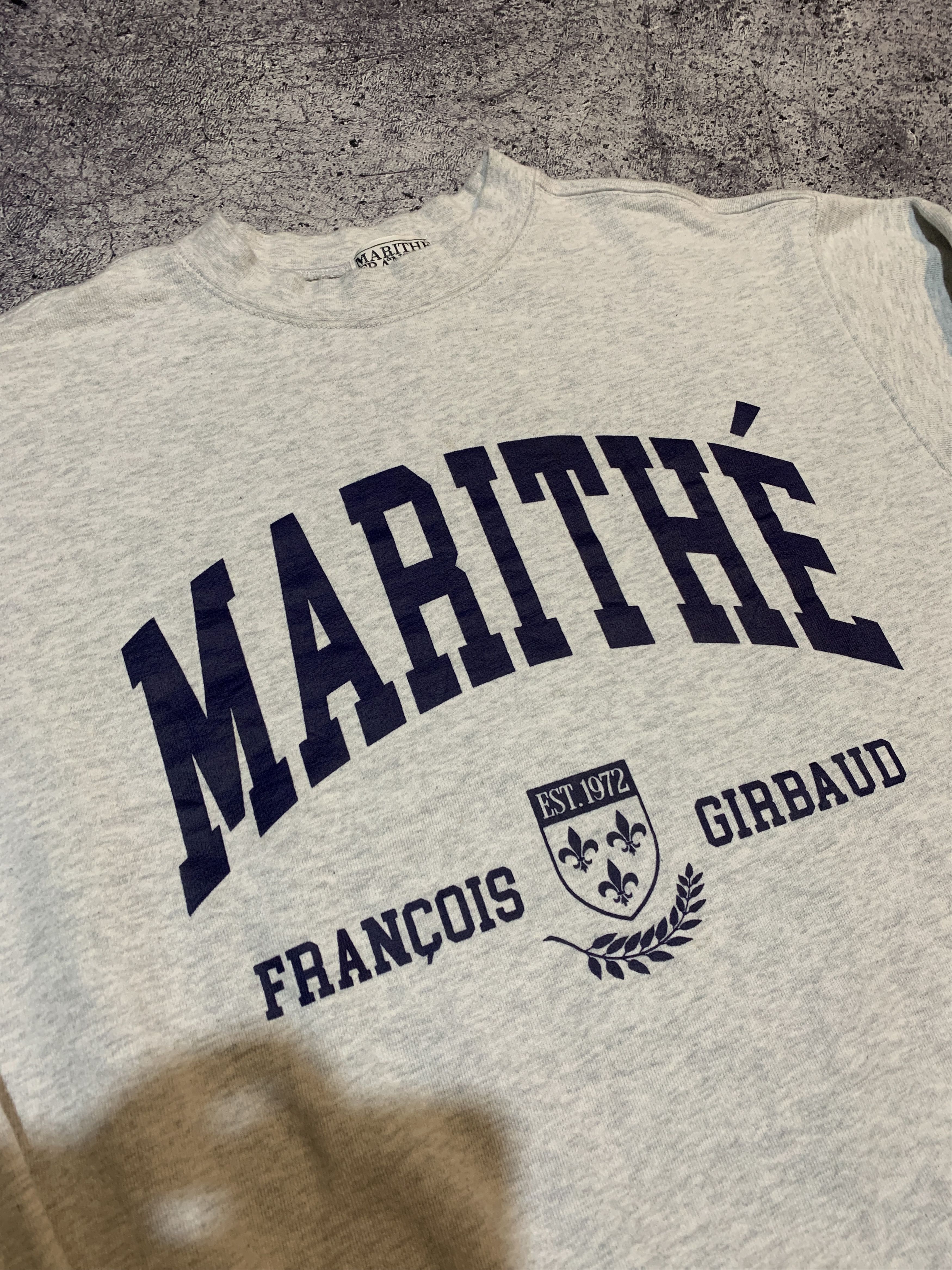 2000s Marithe Francois Girbaud MFG Univ Crewneck