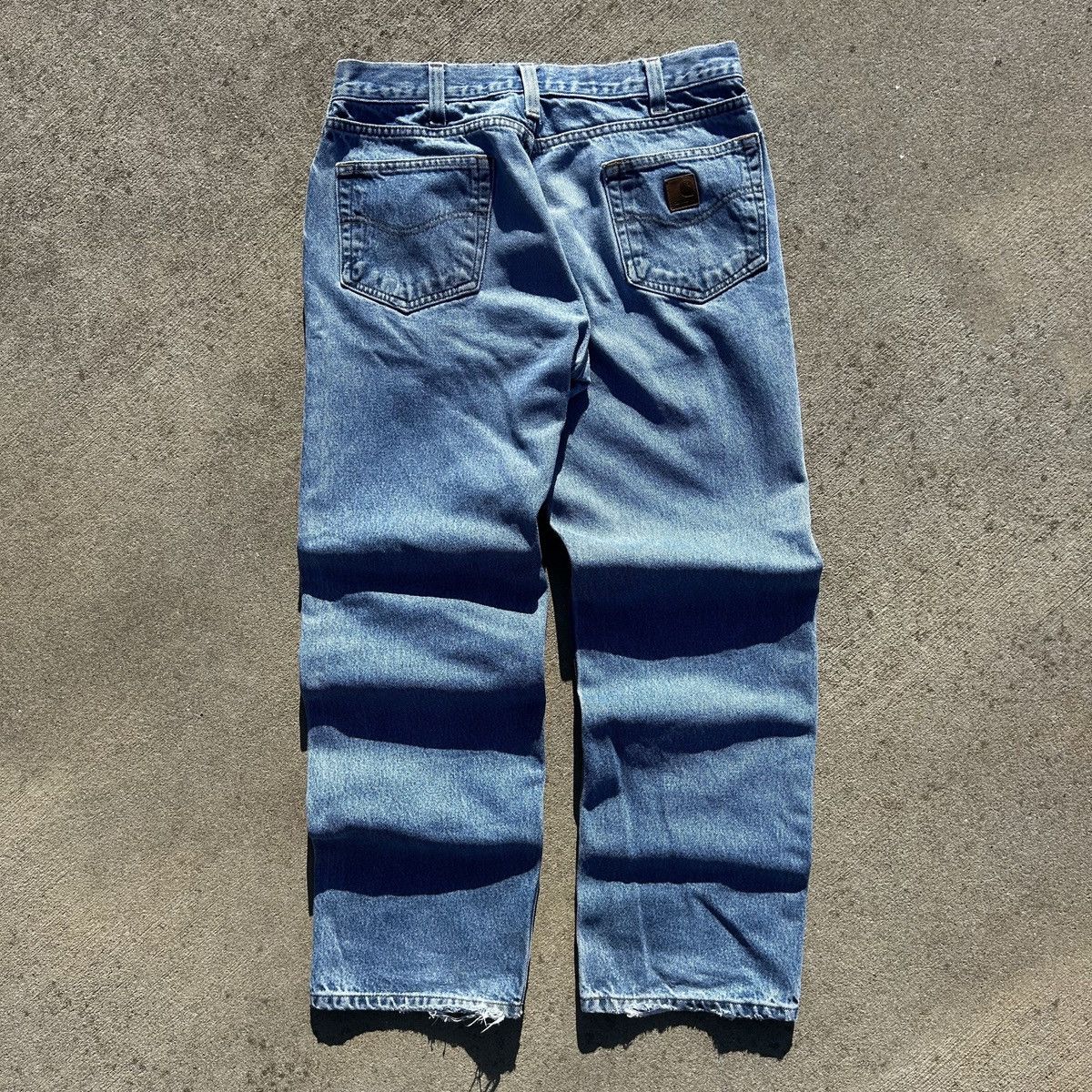 Vintage Carhartt Baggy Light Wash Denim