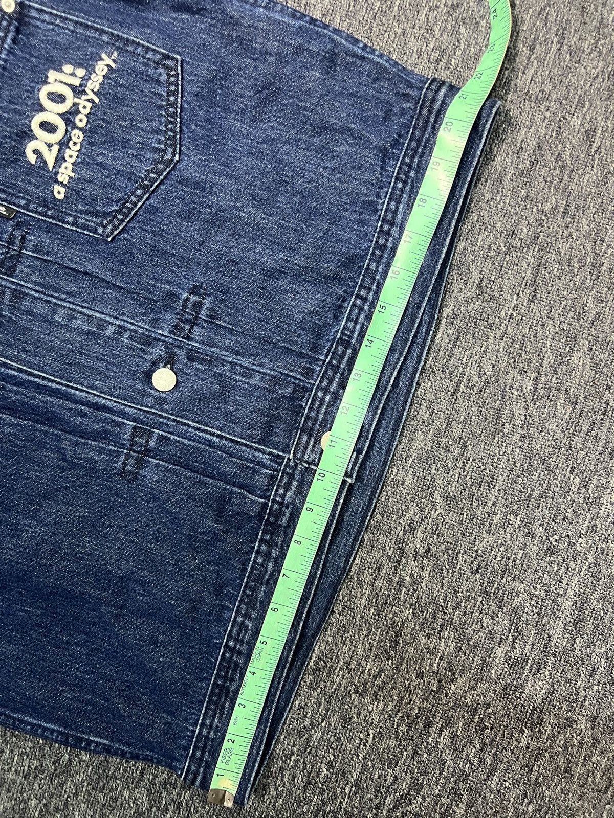 Japanese Brand Stanley Kubrick A Space Odyssey Type 1 Blue Denim Jacket Size US M / EU 48-50 / 2 - 11 Thumbnail