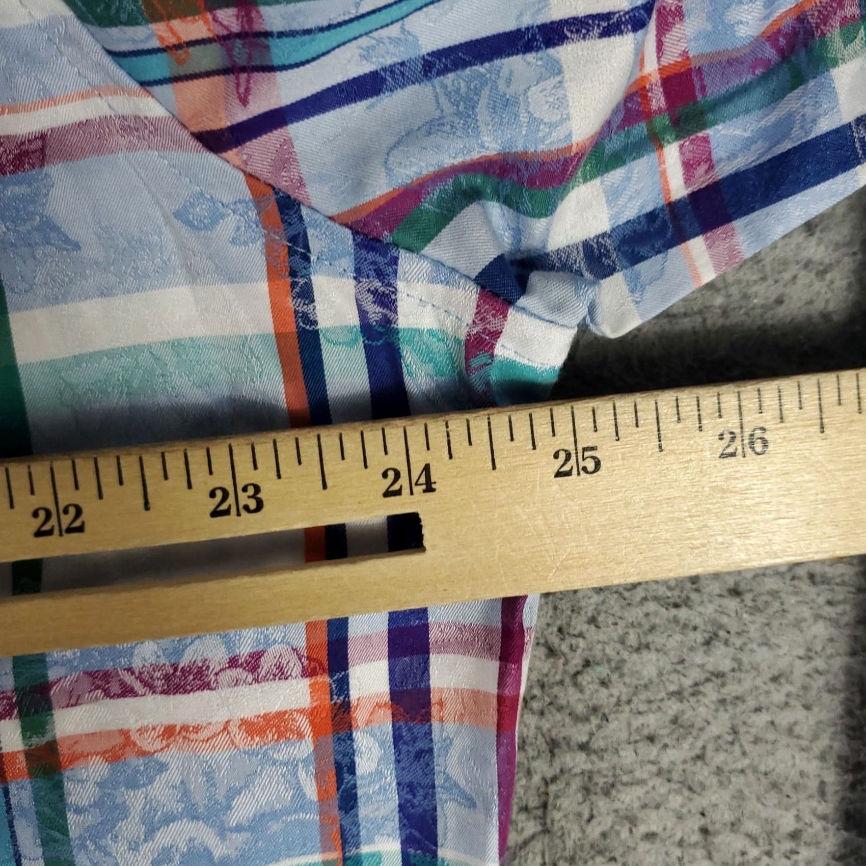 Robert Graham Robert Graham Shirt Mens XL Blue Skull Plaid Button-Up Long Sleeve Classic Casual Formal Size US XL / EU 56 / 4 - 6 Thumbnail