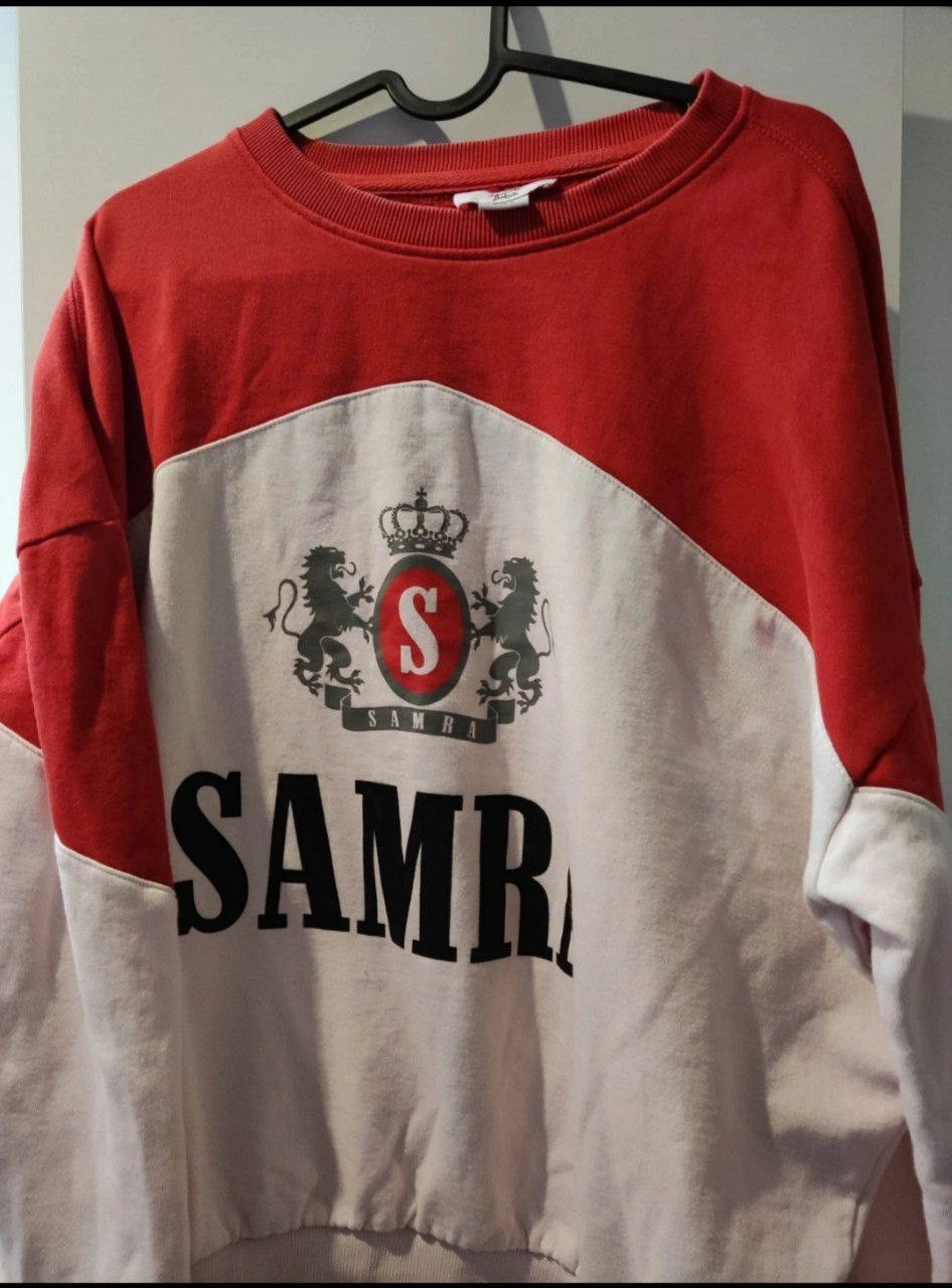Vintage Marlboro Samra Sweatshirt Big Logo Vintage Size US L / EU 52-54 / 3 - 2 Thumbnail