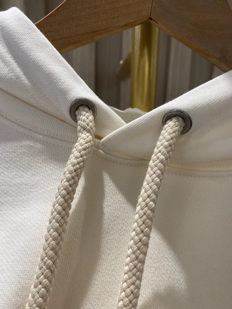 Loewe LOEWE Tooth white hooded sweater Size US S / EU 44-46 / 1 - 7 Thumbnail