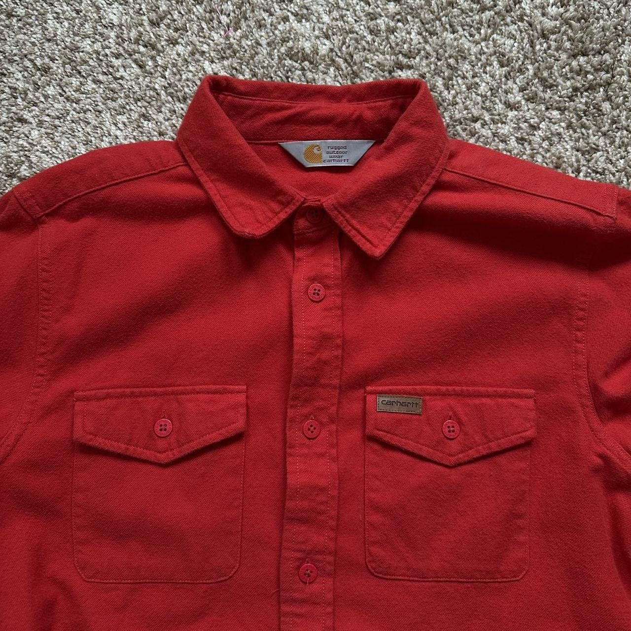 Carhartt Wip Carhartt WIP Rugged Cotton Longsleeve Cotton Flannel Shirt Size US M / EU 48-50 / 2 - 8 Thumbnail