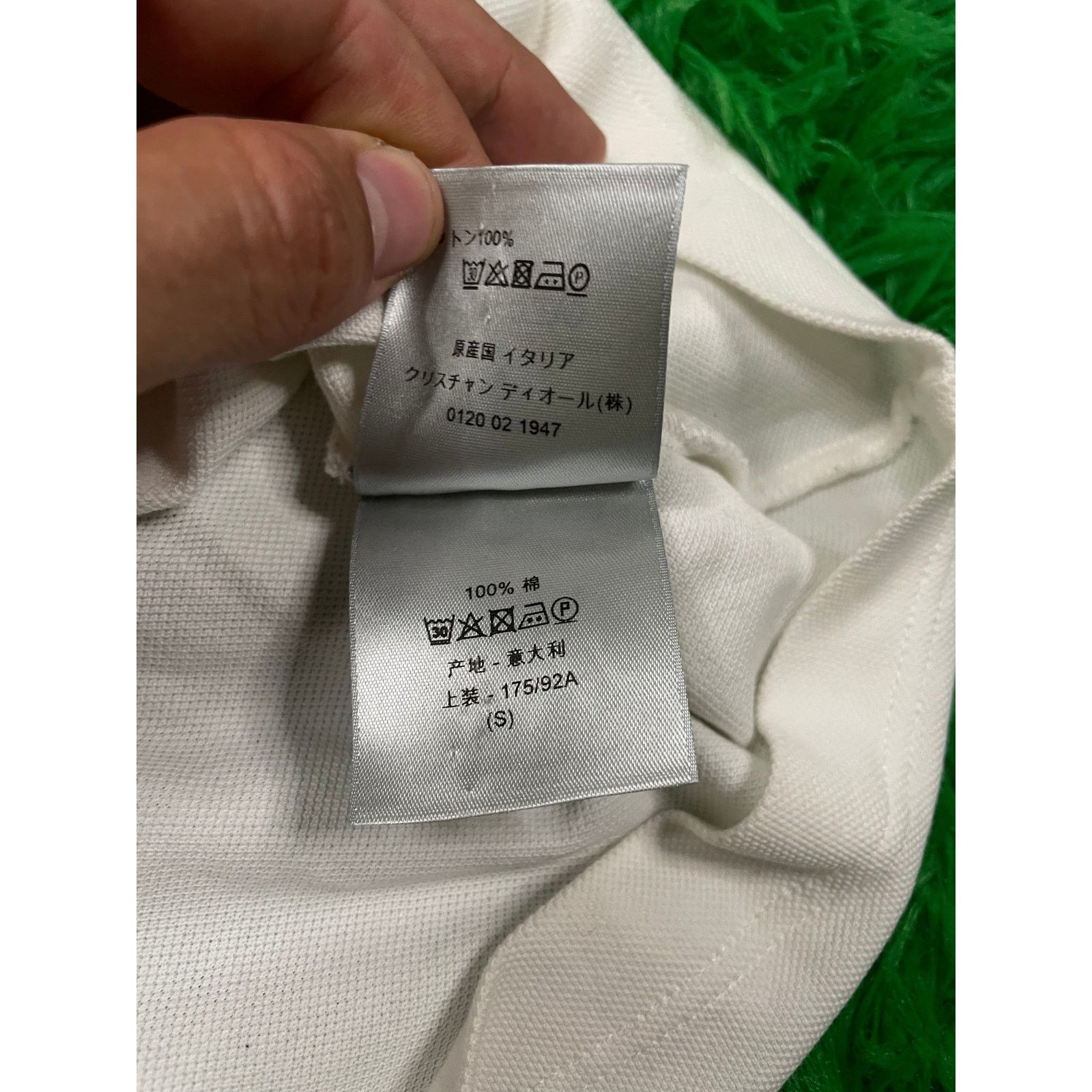 Dior Dior CD Logo Polo White Small Used Size US S / EU 44-46 / 1 - 5 Thumbnail