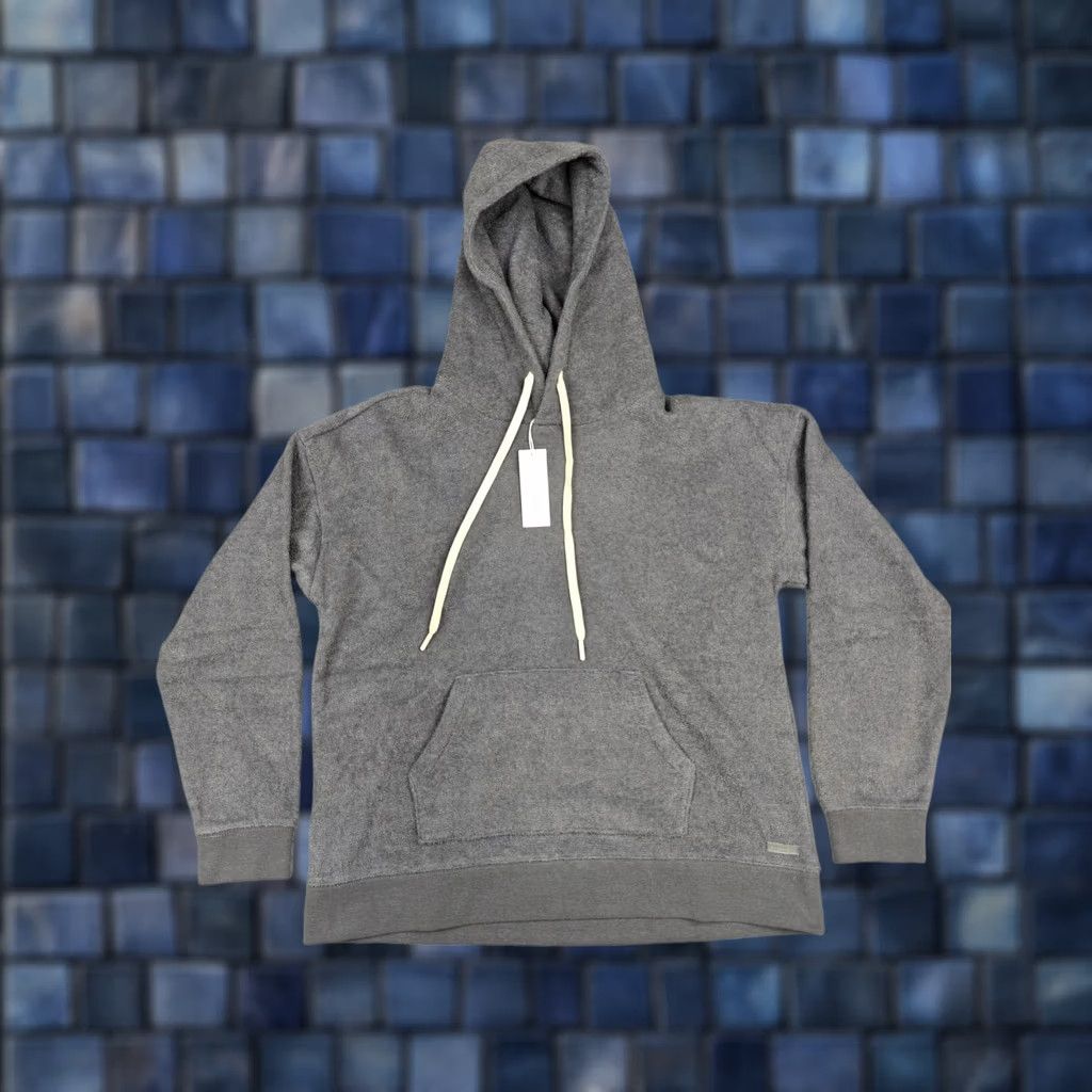 Outerknown Outerknown Terry Hoodie Womens Medium Gray Pullover Kangaroo Pocket Soft Long Sleeve Size M / US 6-8 / IT 42-44 - 1 Thumbnail