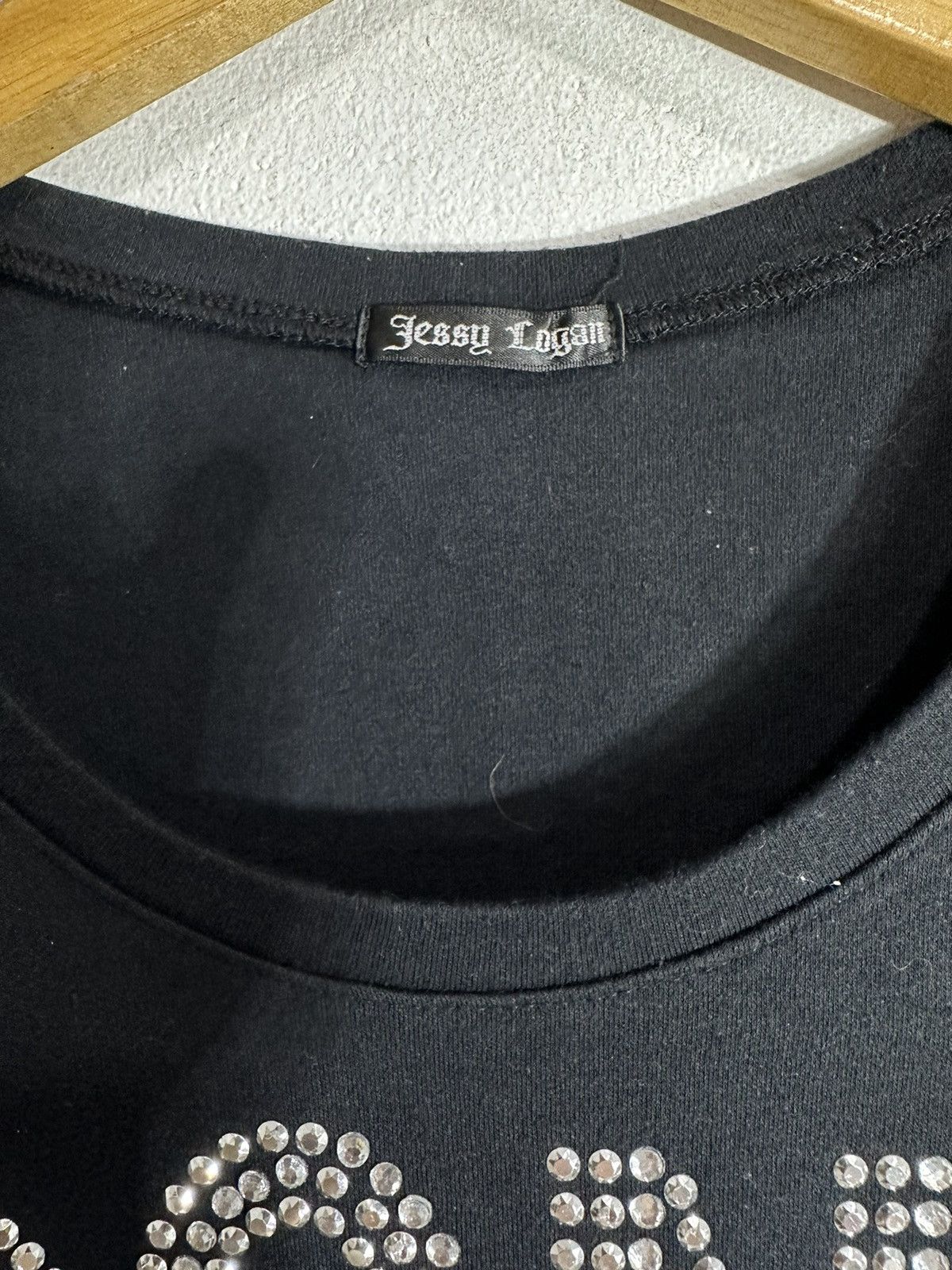 Japanese Brand DON’T WORRY TOO MUCH TO SAY GLITTER LONG SLEEVE TEE Size XS / US 0-2 / IT 36-38 - 6 Thumbnail