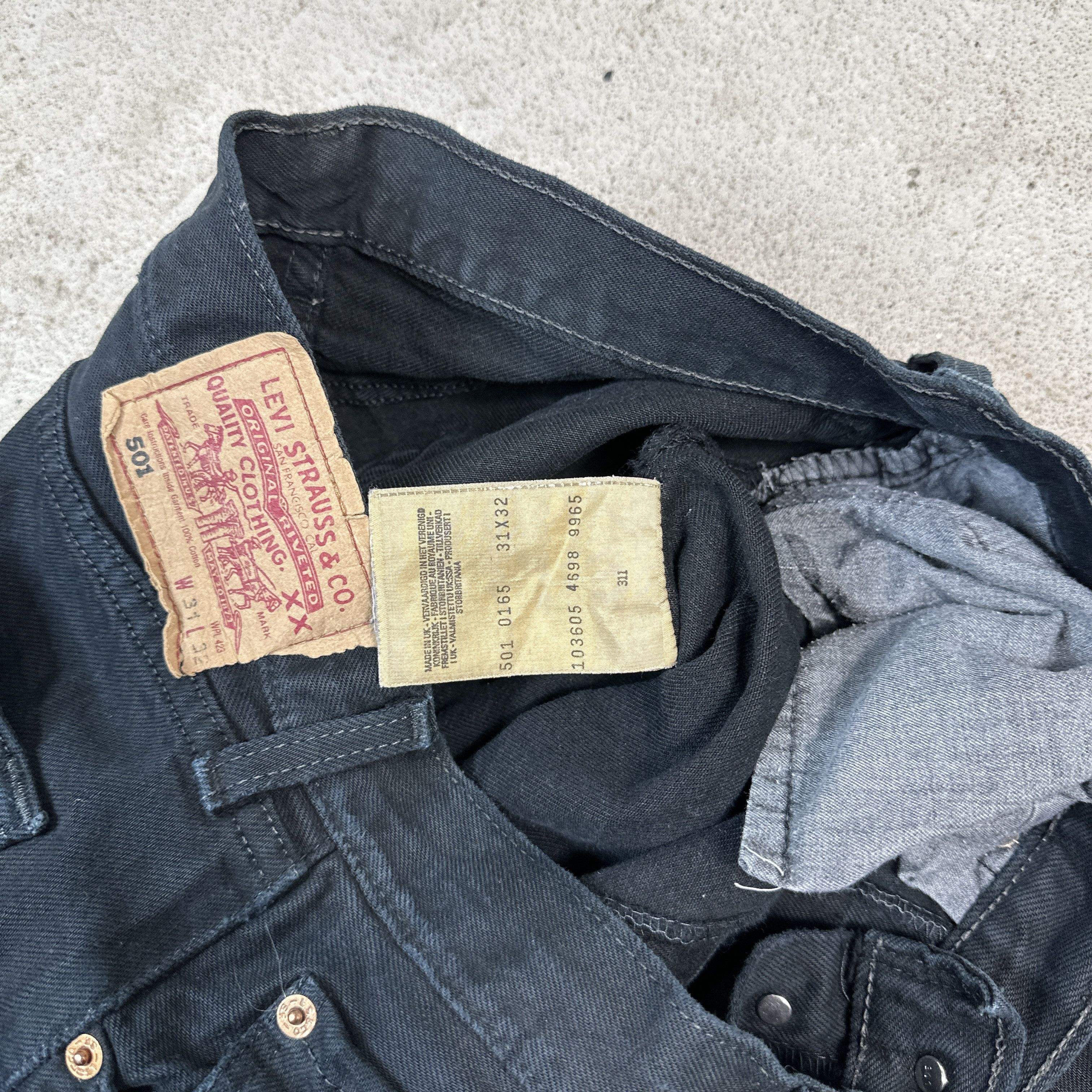 Levi's × Vintage Vintage Levi’s 501 90s Jeans Size 31" - 6 Thumbnail