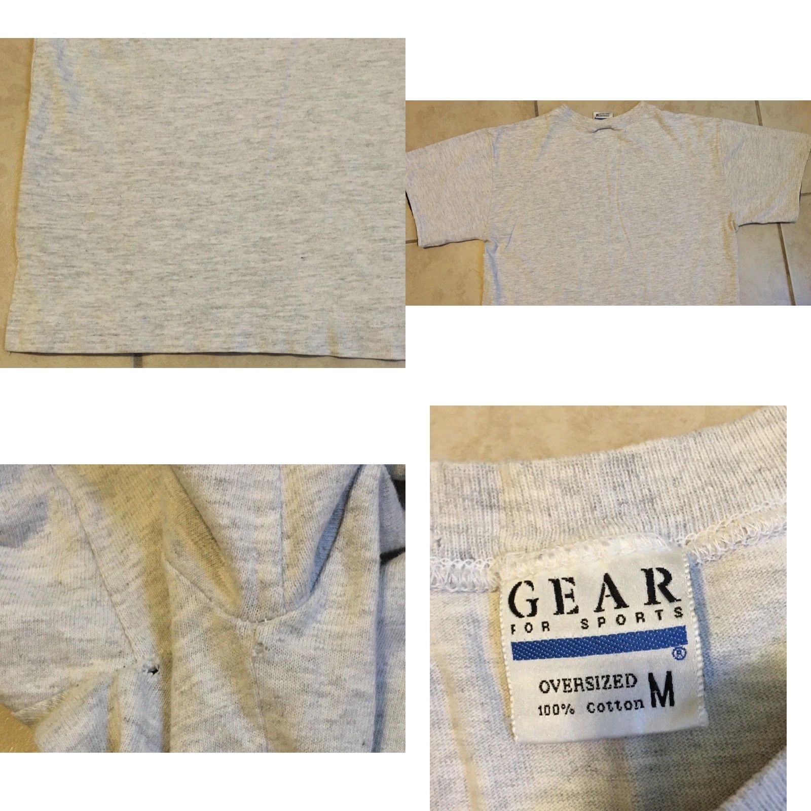 Vintage VINTAGE The Citadel Bulldogs Military College Shirt S Mens Short Sleeve Crew Neck Gray 90s Grunge/Army/College Graphic Tee USA Size US S / EU 44-46 / 1 - 9 Thumbnail