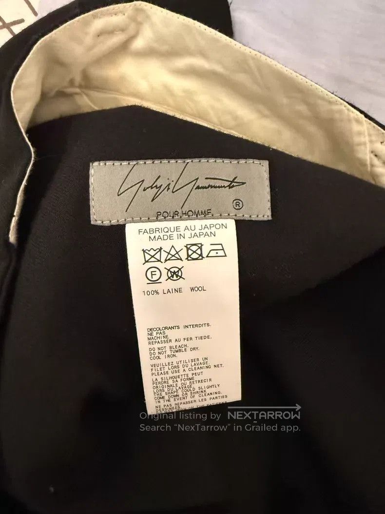 Yohji Yamamoto Yohji Yamamoto size os Wool shorts Size US 28 / EU 44 - 4 Thumbnail