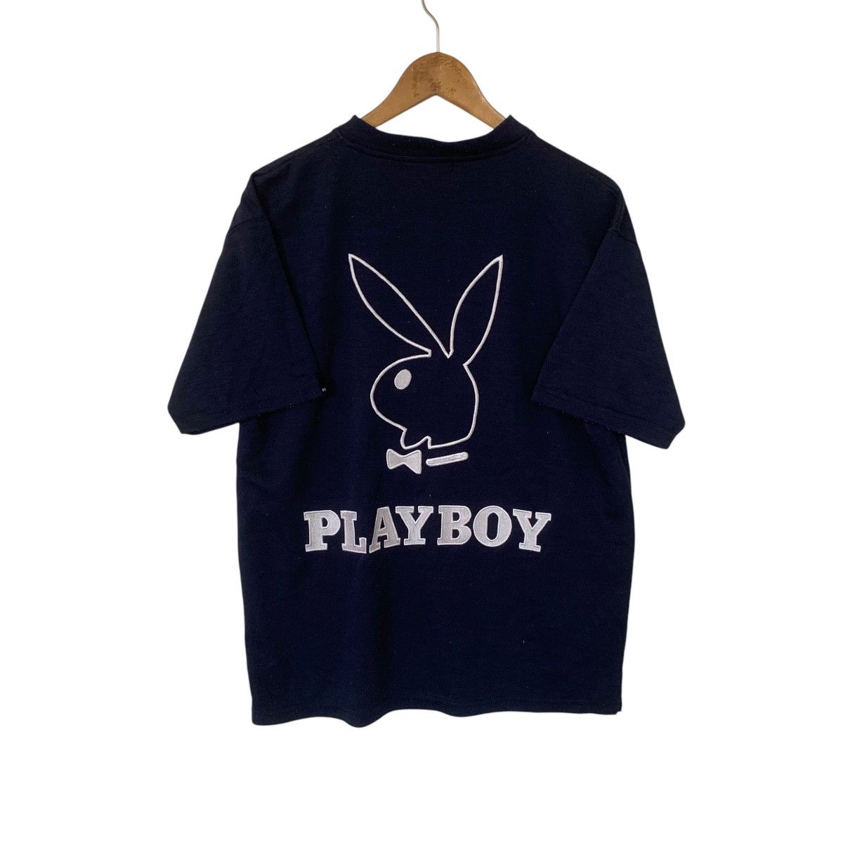 Playboy × Vintage Vintage Playboy Short Sleeve T-shirt Big Logo Medium Size US M / EU 48-50 / 2 - 1 Thumbnail