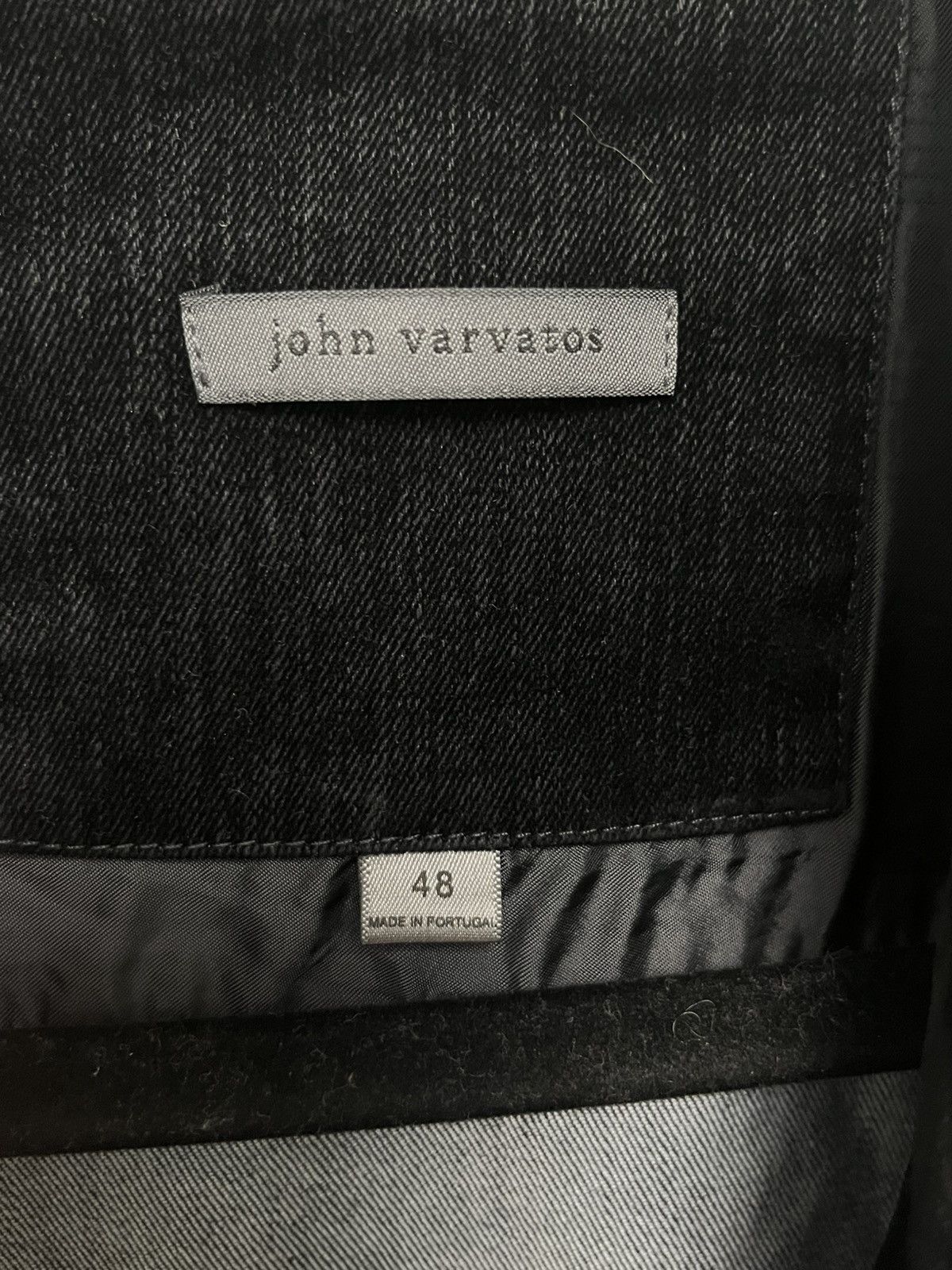 John Varvatos Flocked Velvet Trucker size EU 48 USA 38 medium Size US M / EU 48-50 / 2 - 10 Thumbnail