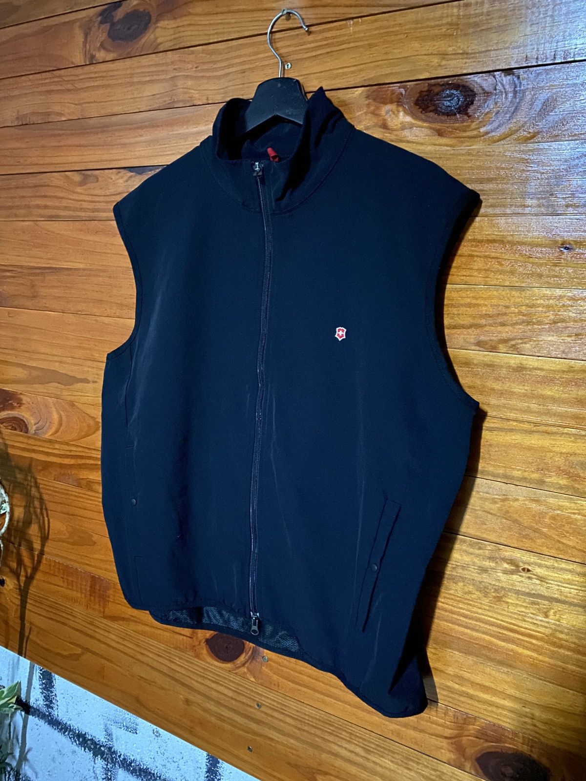 Victorinox Victorinox Swiss Army Black Softshell Vest – Performance Size US L / EU 52-54 / 3 - 4 Thumbnail