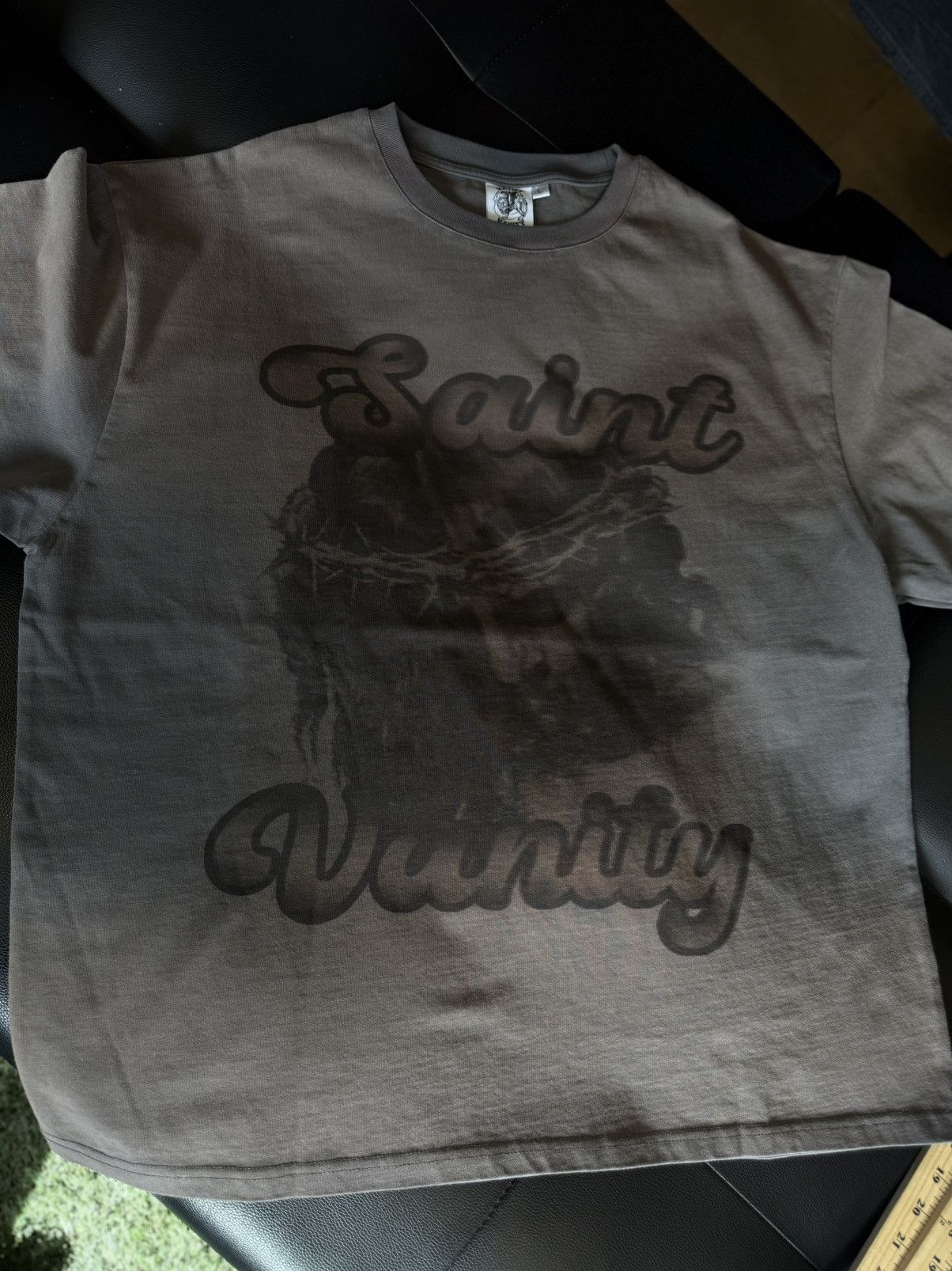 Saint Vanity Saint Vanity UNRELEASED Tee Shirt Logo Grey Size Large (NEW) Size US L / EU 52-54 / 3 - 5 Thumbnail