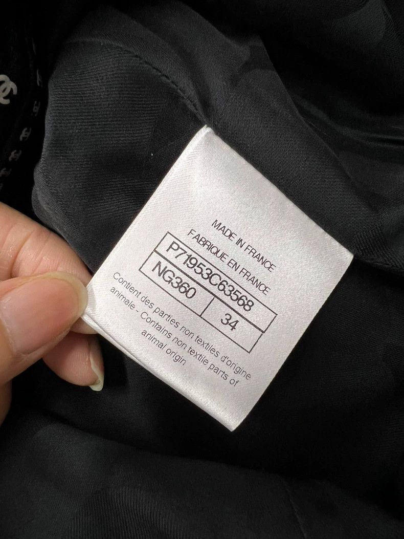 Chanel Chanel Black full logo leather vest Size XXS / US 00 / IT 34 - 5 Thumbnail