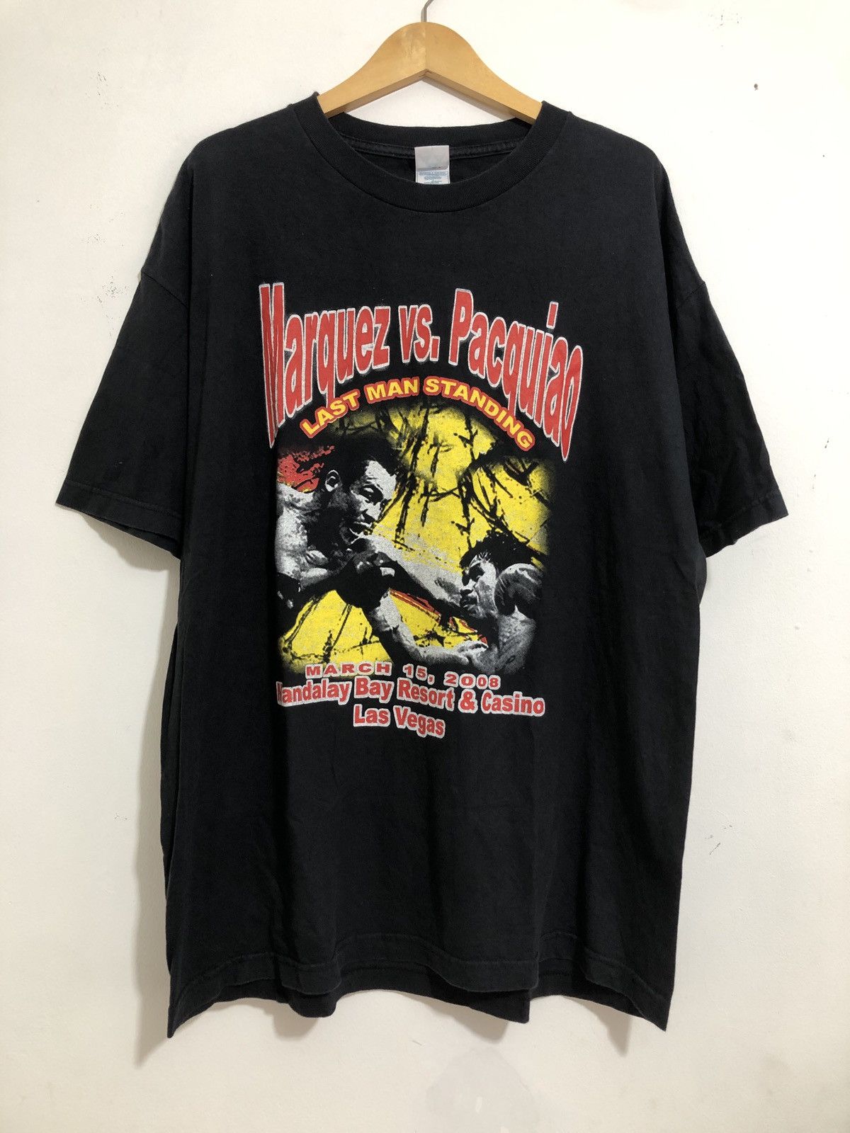 Vintage Vintage Marquez Vs Pacquiao T-Shirt Size US XXL / EU 58 / 5 - 1 Thumbnail