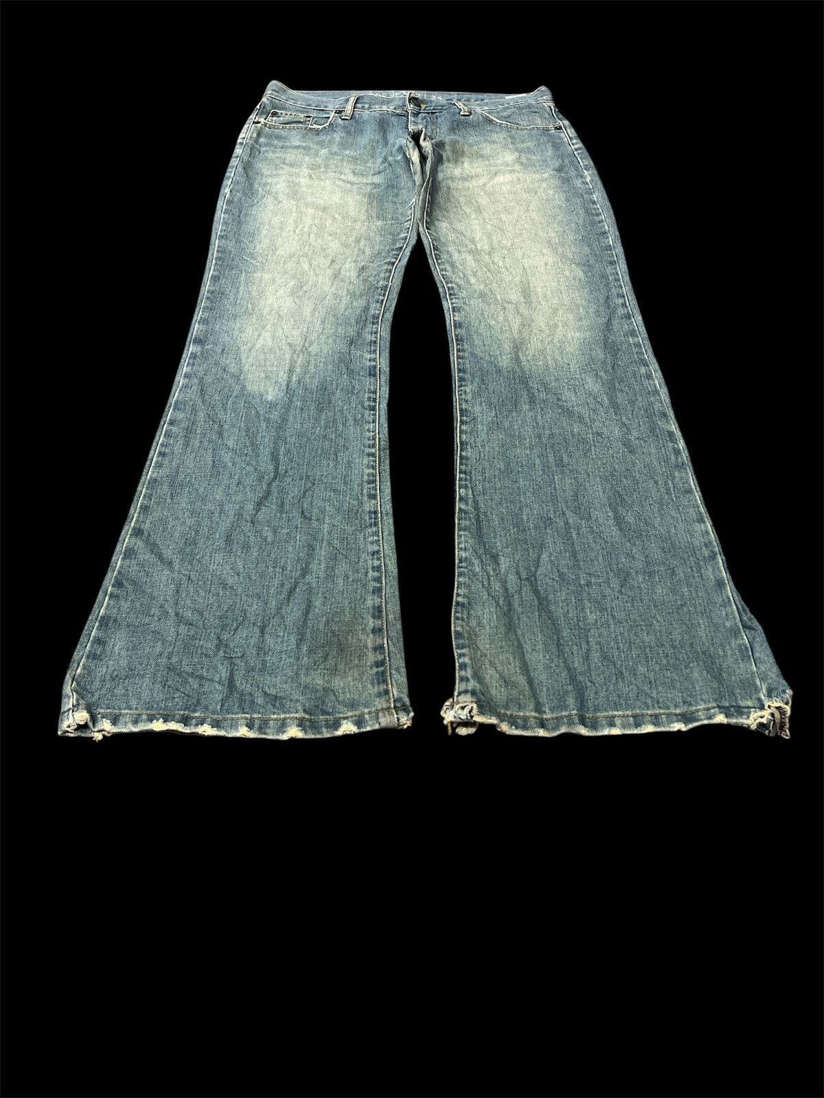 Japanese Brand × Jean FLARED‼️TRF DISTRESSED DENIM PANT Size US 32 / EU 48 - 2 Thumbnail