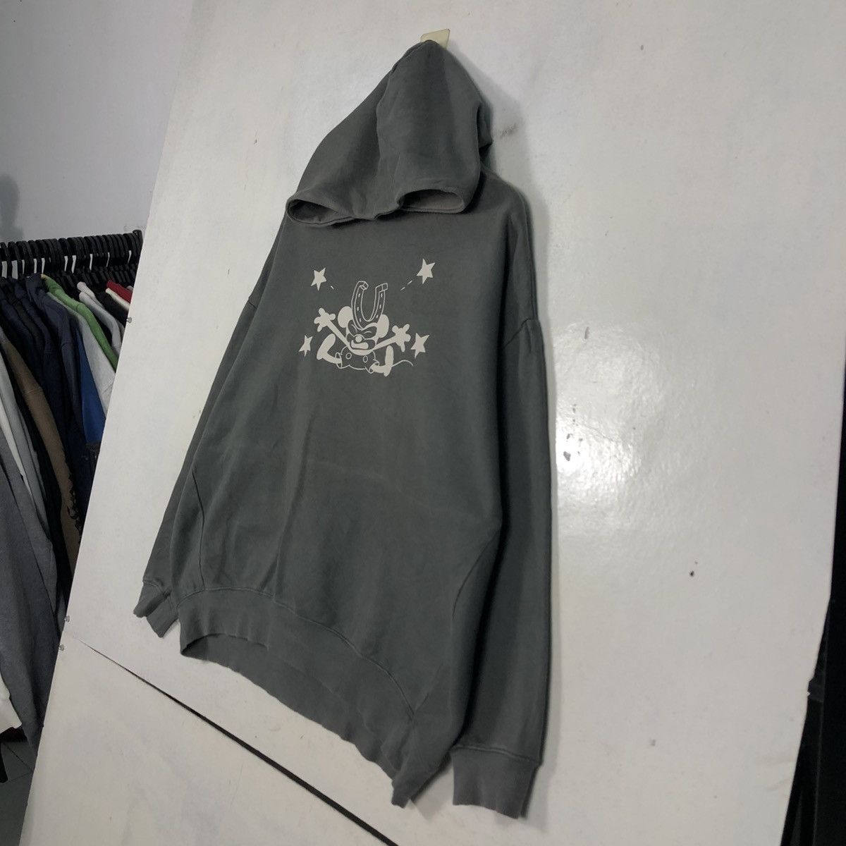 Japanese Brand 📌Vintage Hoodie Pull Over Disney Cartoon Big Logo Size US L / EU 52-54 / 3 - 4 Thumbnail