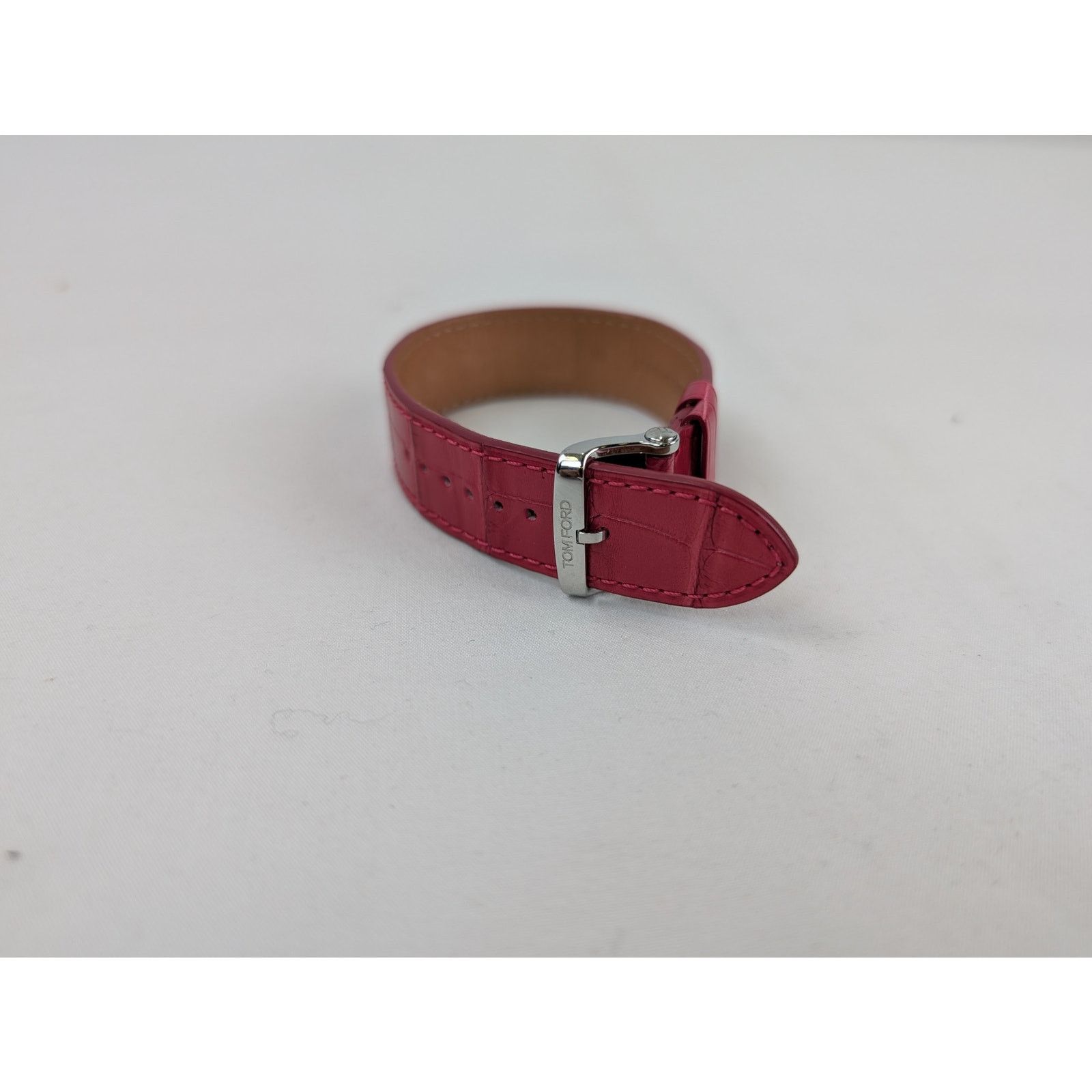 Tom Ford o1rshd1 Size: OS / Buckle Watch Straps 19mm Brushed in Pink Size ONE SIZE - 9 Thumbnail