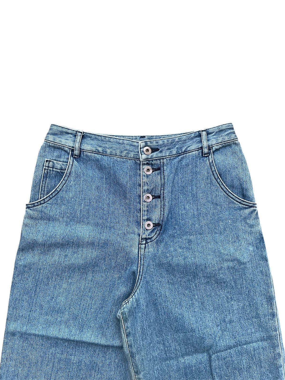 Opening Ceremony Opening Ceremony Baggy Wide Leg Cropped Jeans Size 30" / US 8 / IT 44 - 2 Thumbnail