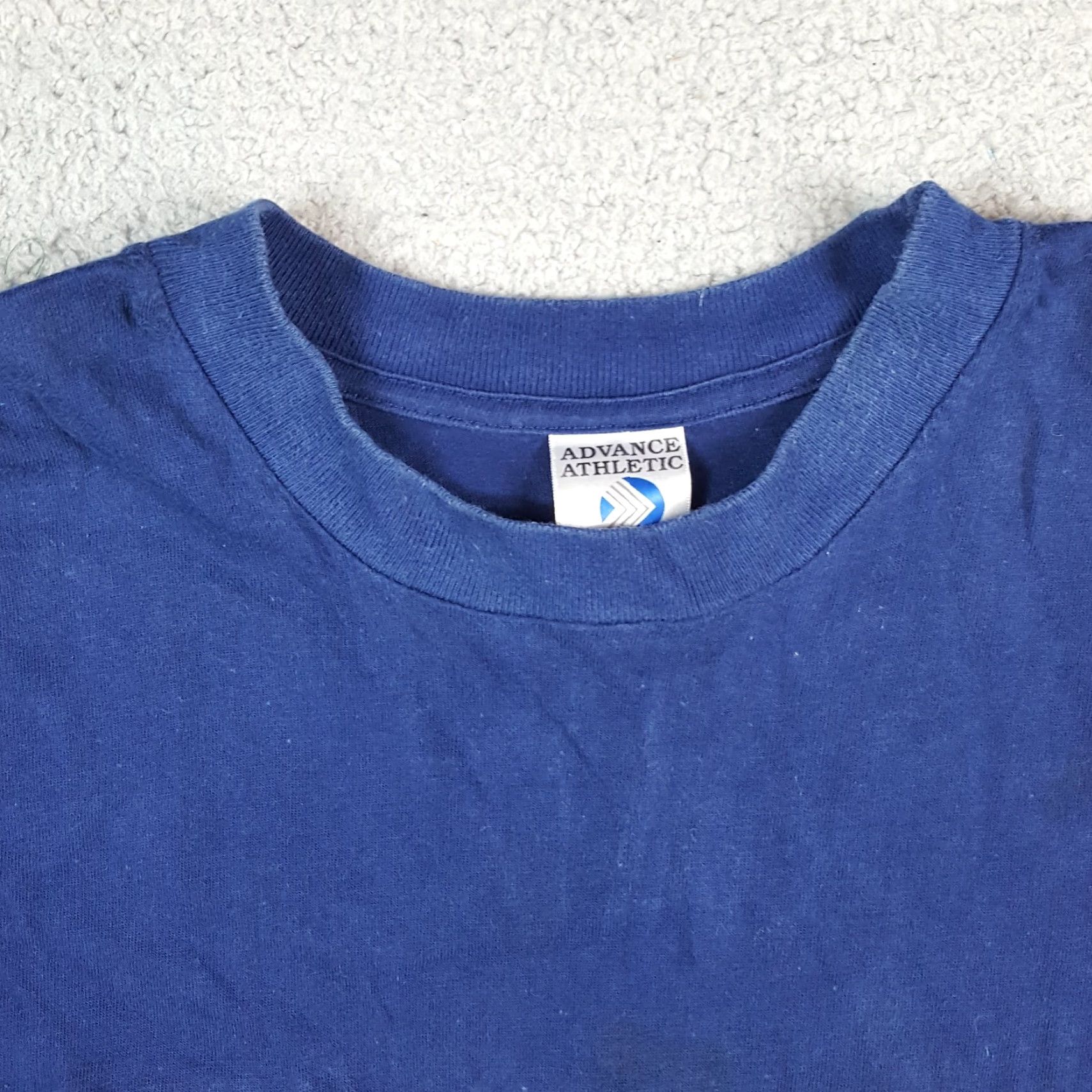 Vintage VINTAGE Tennessee Vols Football Embroidered Mens 2XL T Shirt College Sports Blue Cotton Advance Athletic Shirt Mens Size US XXL / EU 58 / 5 - 3 Thumbnail