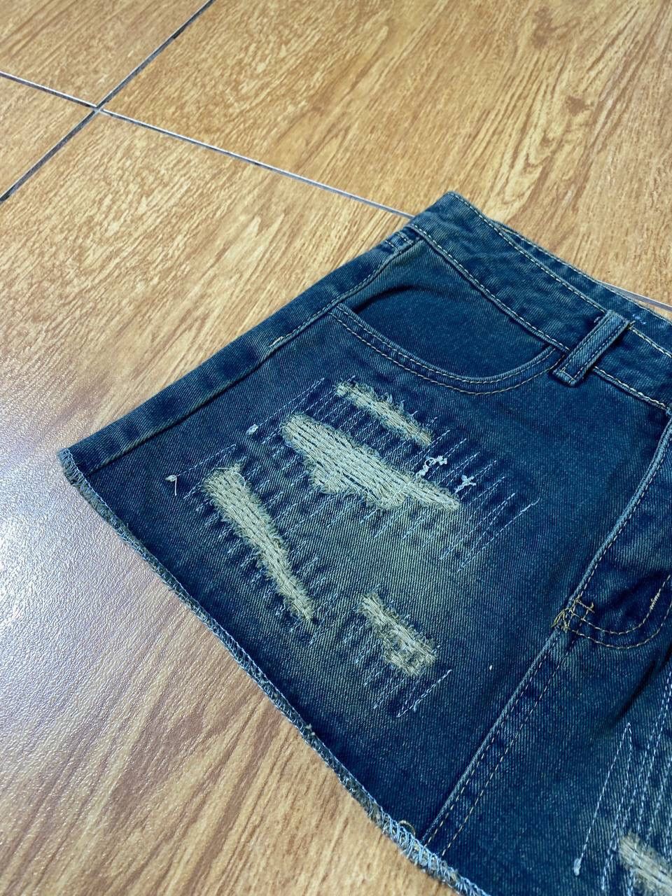 Japanese Brand Vintage Y2K Japanese Zip Retro Mini Skirt 90s Style Size 32" / US 10 / IT 46 - 13 Thumbnail