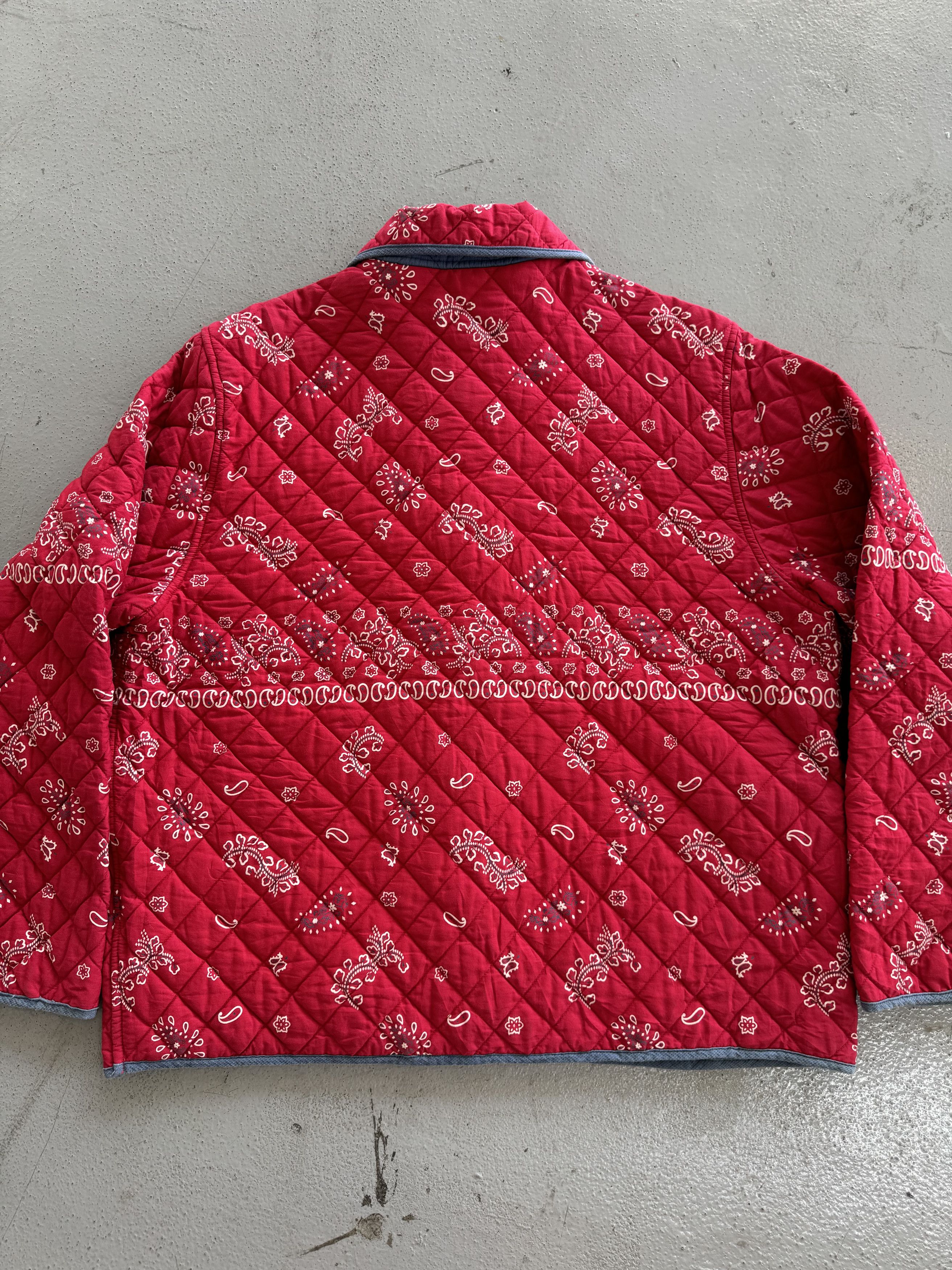 Vintage Bandana Quilted Jacket Visvim Kapital Style Size US XL / EU 56 / 4 - 4 Thumbnail