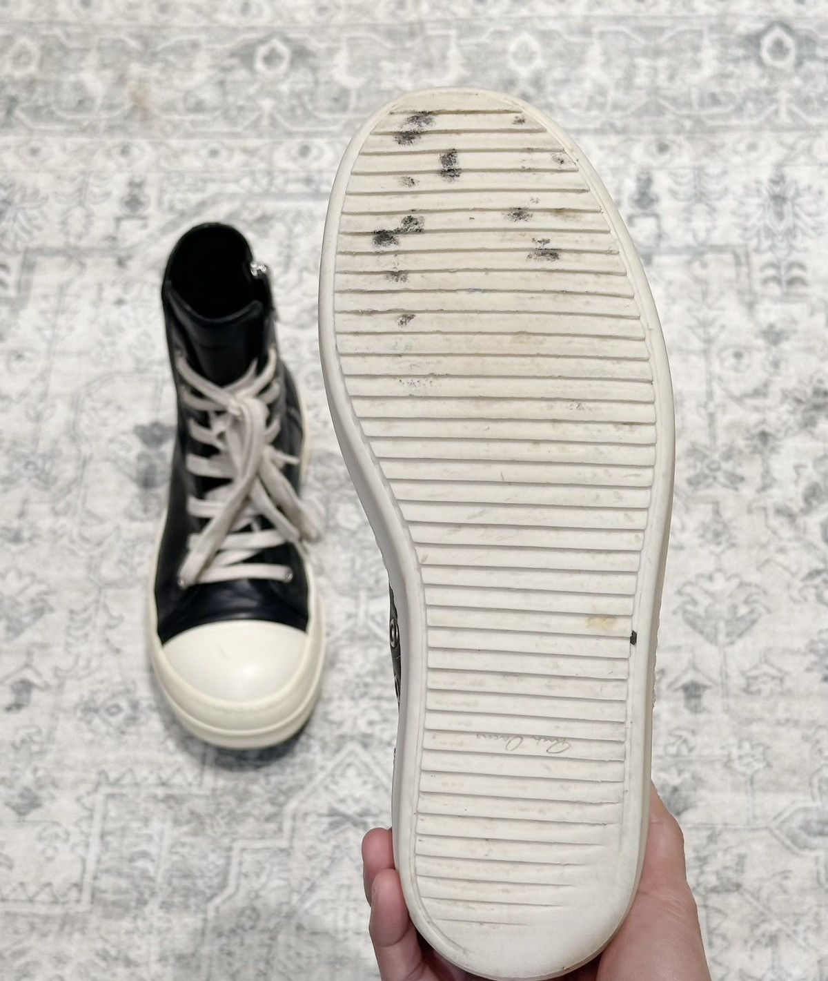 Rick Owens Rick Owens DRKSHDW x Converse Classic High-Top Size US 7 / EU 40 - 9 Thumbnail