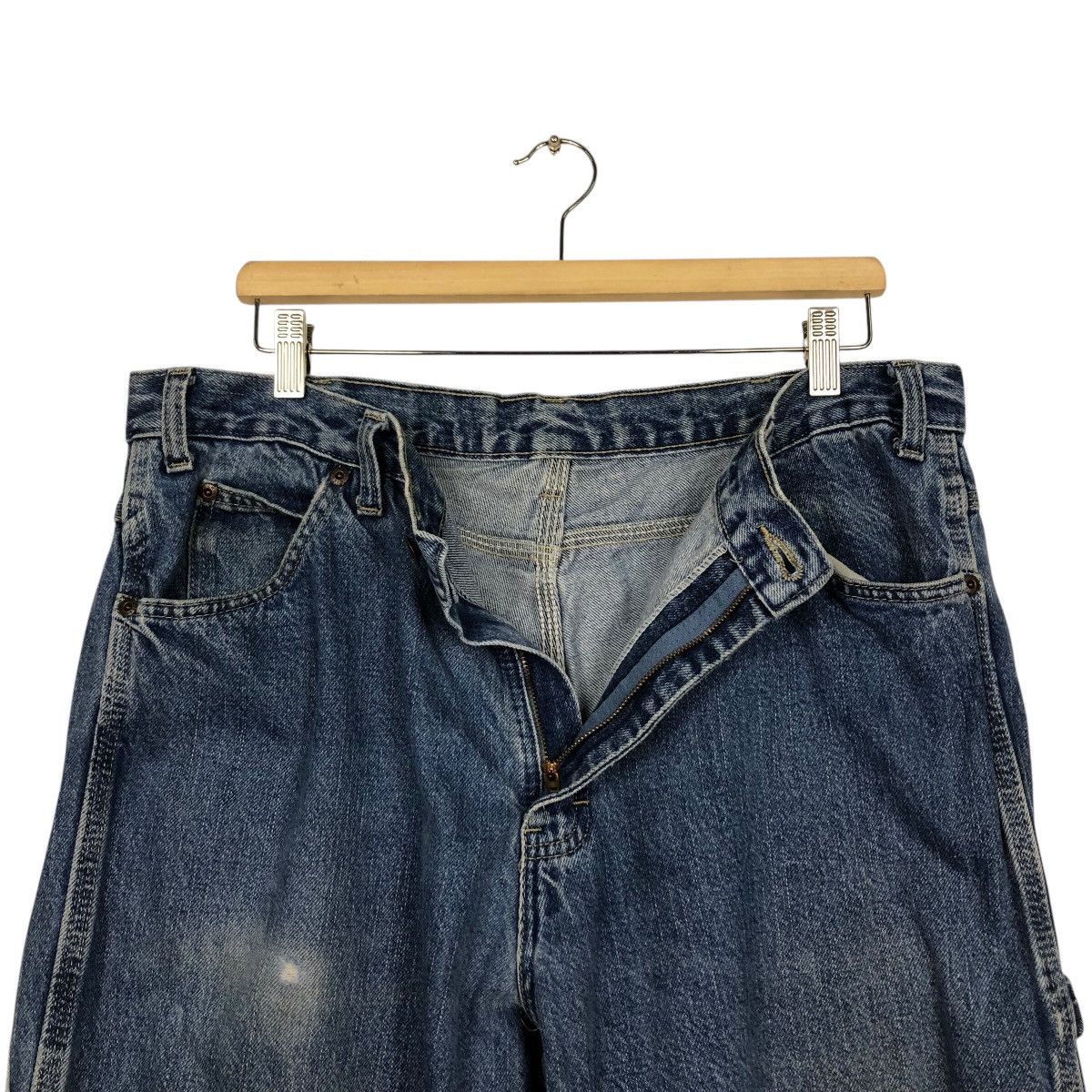 Japanese Brand 📌Vintage Chore Worker Carpenter Denim Dickies Detroit Size US 36 / EU 52 - 18 Thumbnail