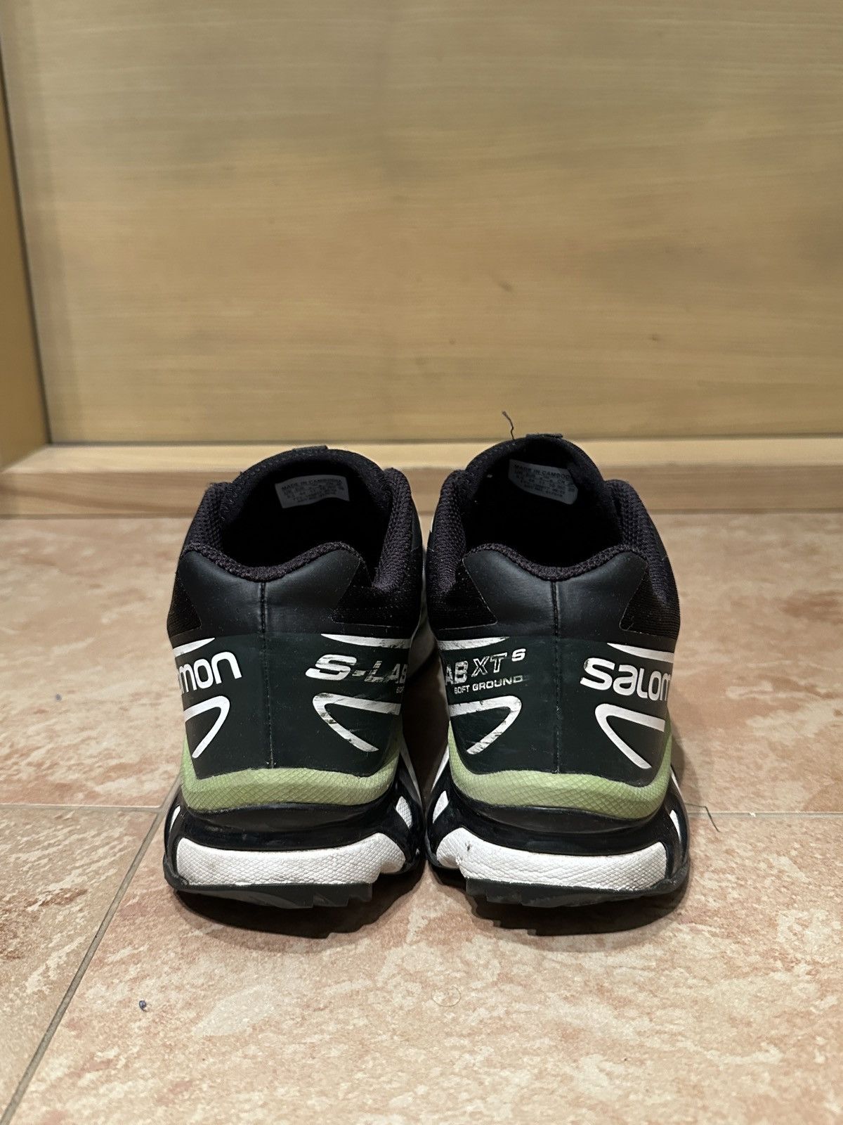 Salomon Salomon XT-6 Black Green Lime Size US 10 / EU 43 - 4 Thumbnail