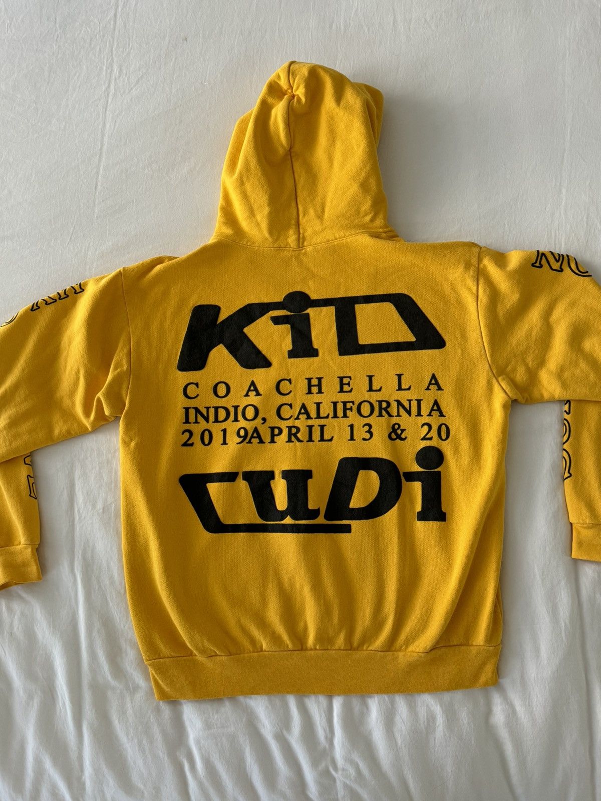 Cactus Plant Flea Market × Kid Cudi Kid Cudi CPFM Swim In The Light Yellow Hoodie Size US L / EU 52-54 / 3 - 2 Thumbnail