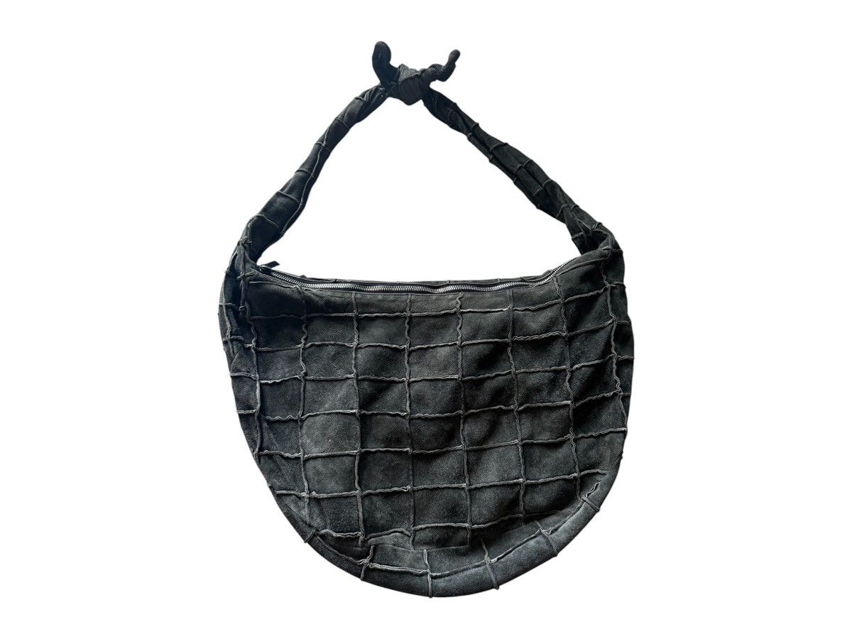 Chanel Vintage Chanel 90s Patchwork Suede Hobo Bag Size ONE SIZE - 2 Thumbnail